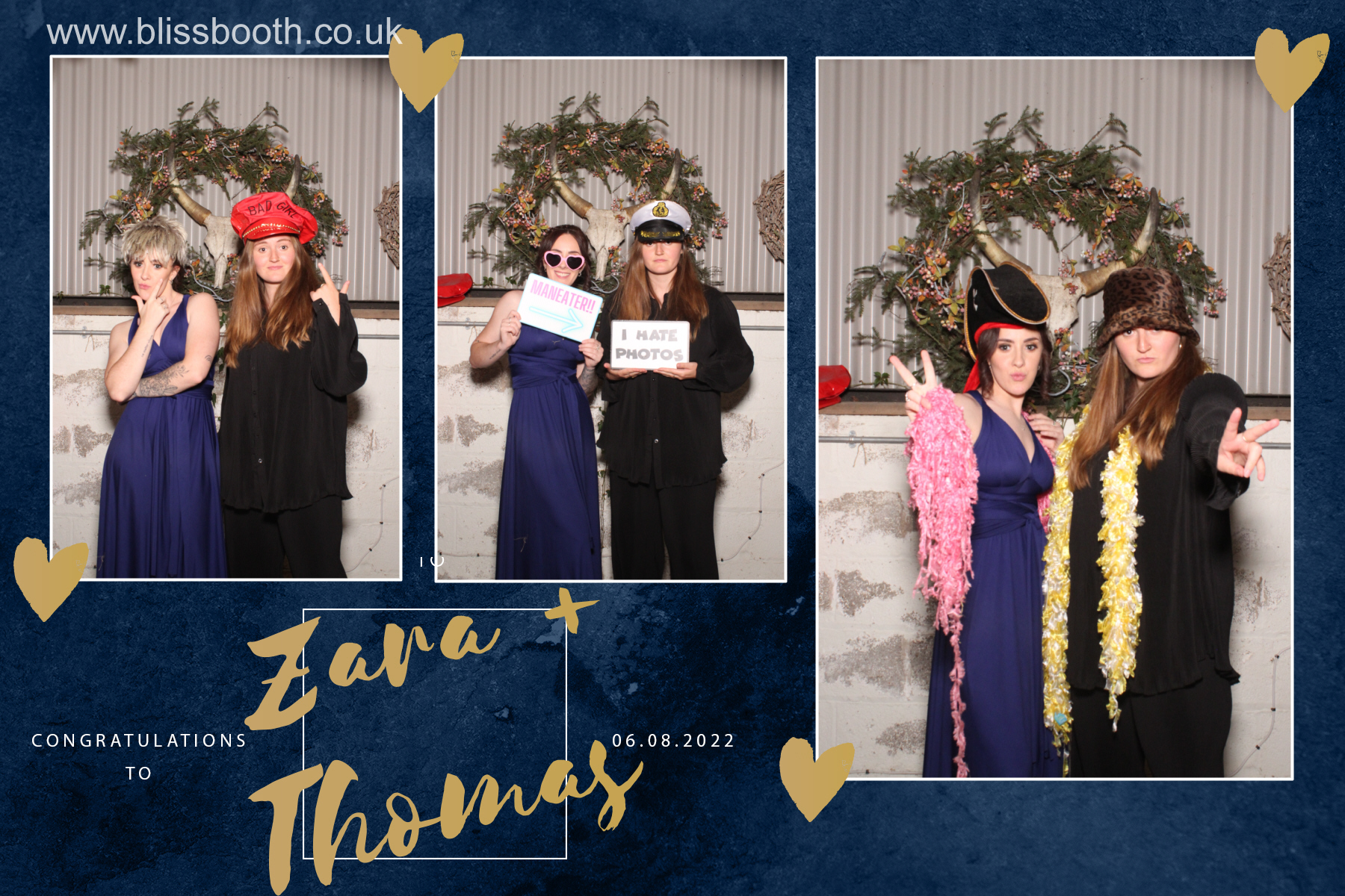 Zara and Thomas | View more photos from the event at gallery.blissbooth.co.uk/u/BlissBooth/Zara-and-Thomas
