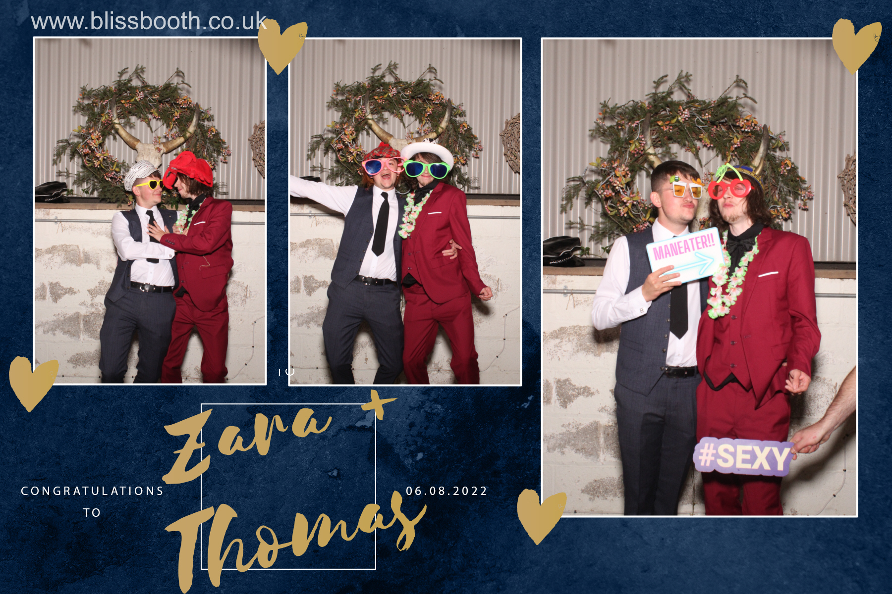 Zara and Thomas | View more photos from the event at gallery.blissbooth.co.uk/u/BlissBooth/Zara-and-Thomas