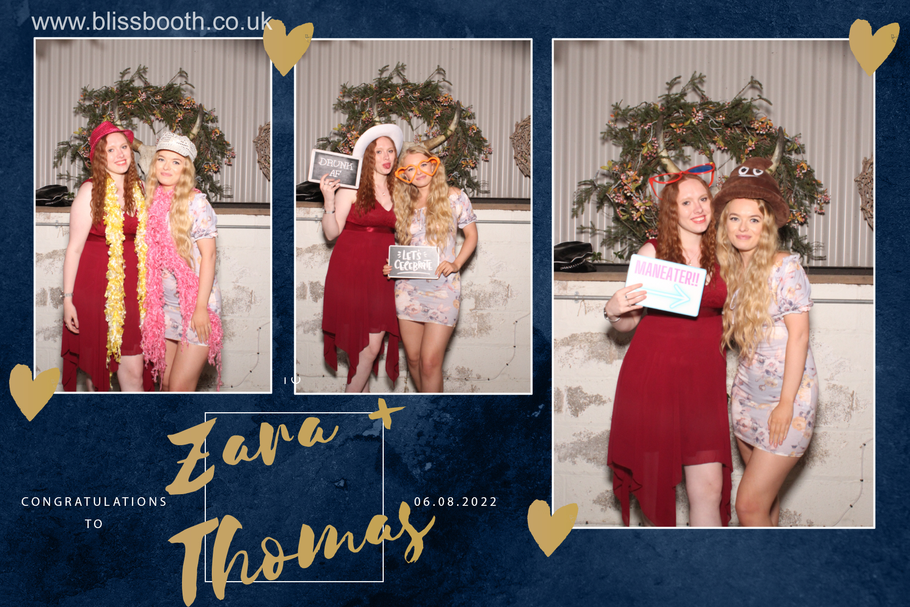 Zara and Thomas | View more photos from the event at gallery.blissbooth.co.uk/u/BlissBooth/Zara-and-Thomas