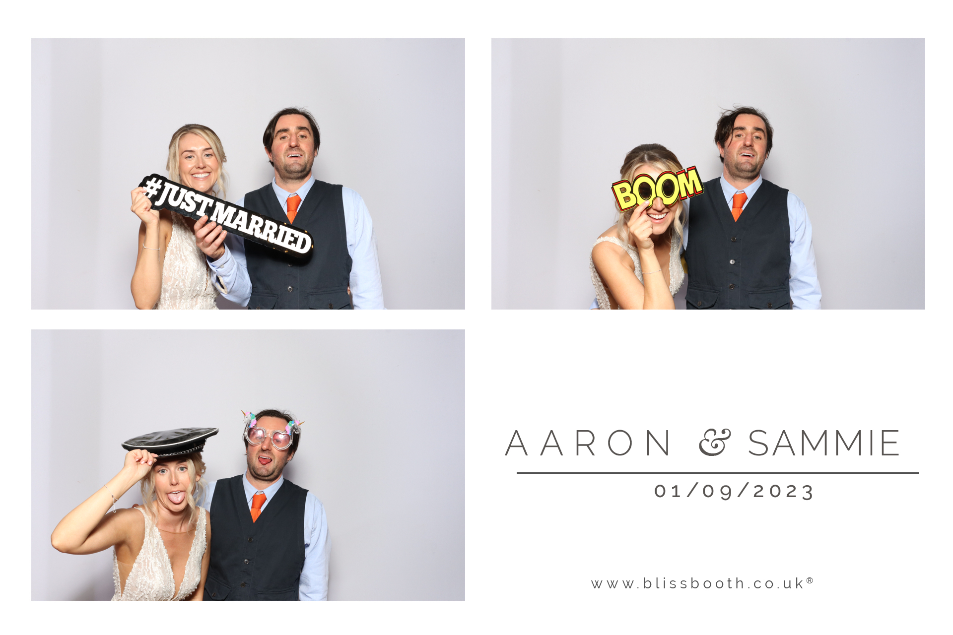 Aaron and Sammie | View more photos from the event at gallery.blissbooth.co.uk/u/BlissBooth/Aaron-and-Sammie