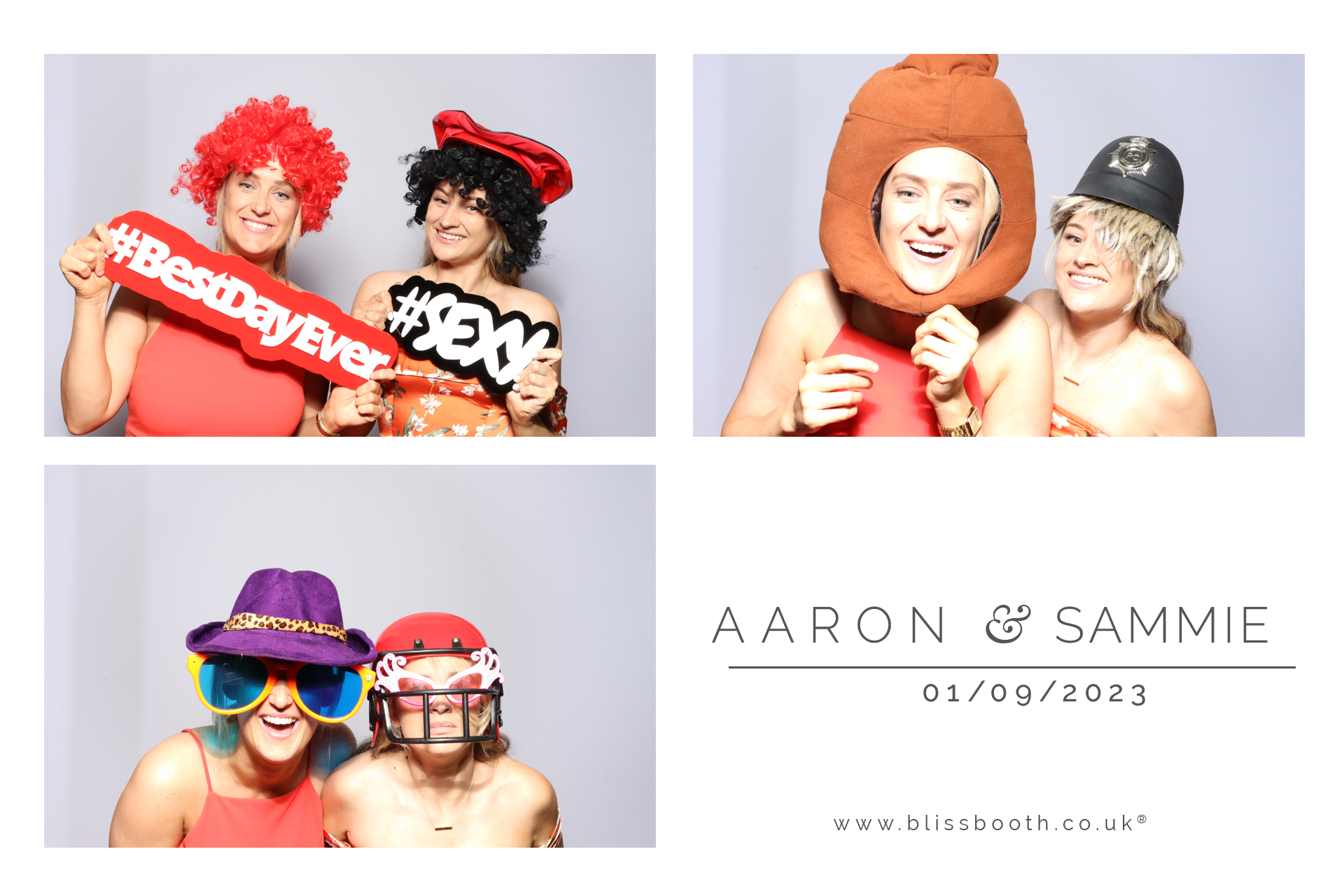 Aaron and Sammie | View more photos from the event at gallery.blissbooth.co.uk/u/BlissBooth/Aaron-and-Sammie
