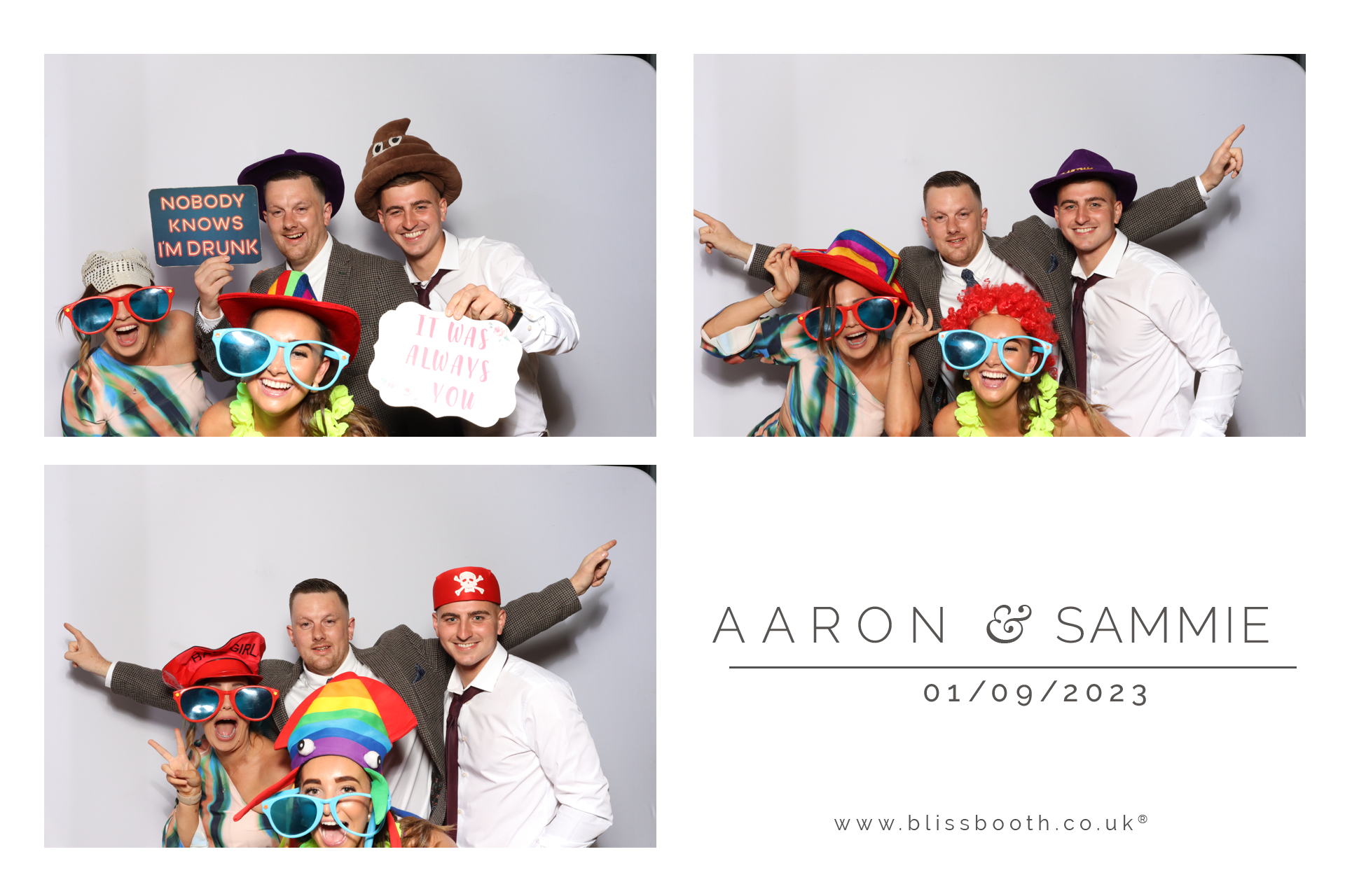 Aaron and Sammie | View more photos from the event at gallery.blissbooth.co.uk/u/BlissBooth/Aaron-and-Sammie