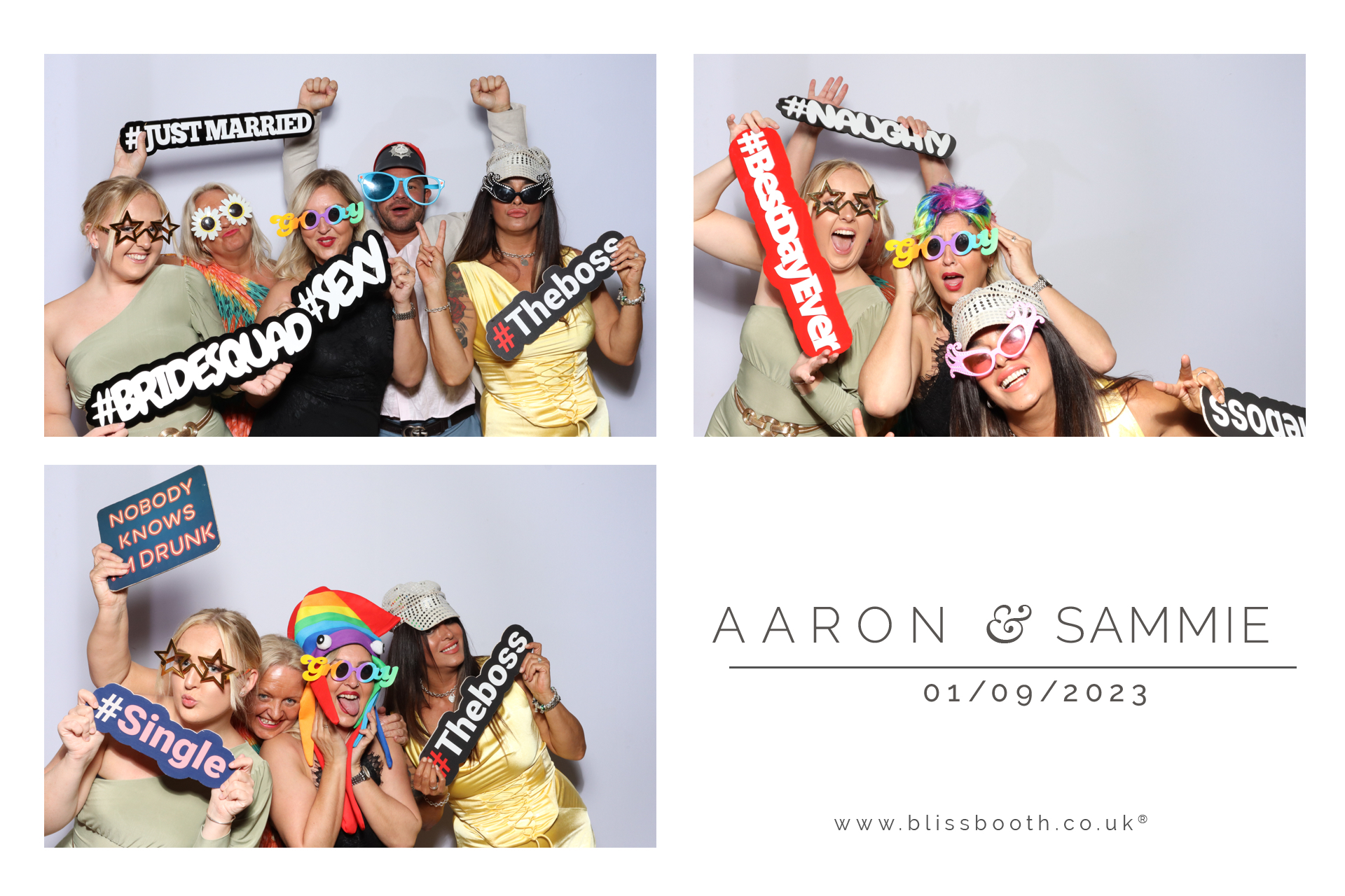 Aaron and Sammie | View more photos from the event at gallery.blissbooth.co.uk/u/BlissBooth/Aaron-and-Sammie