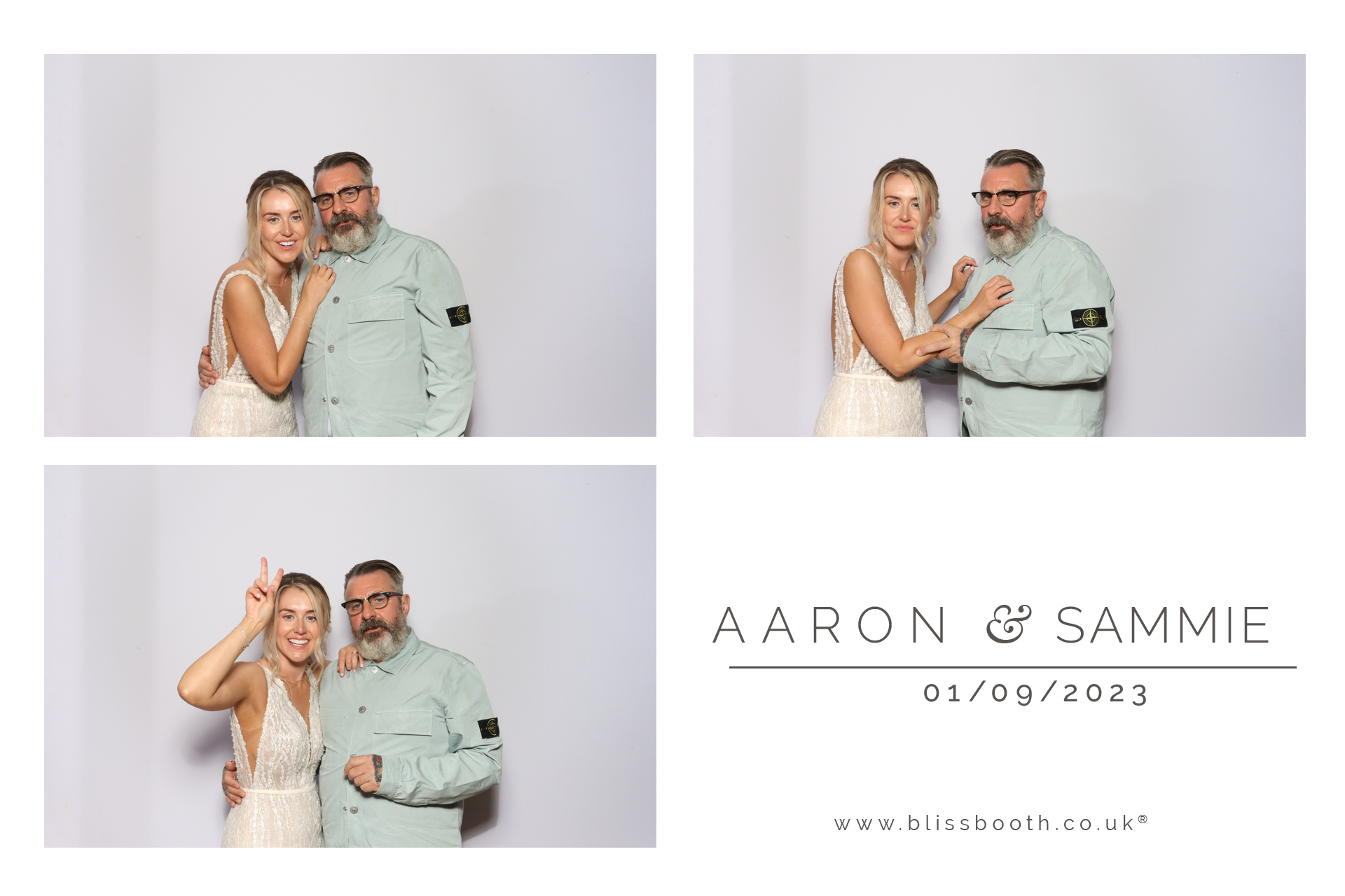 Aaron and Sammie | View more photos from the event at gallery.blissbooth.co.uk/u/BlissBooth/Aaron-and-Sammie