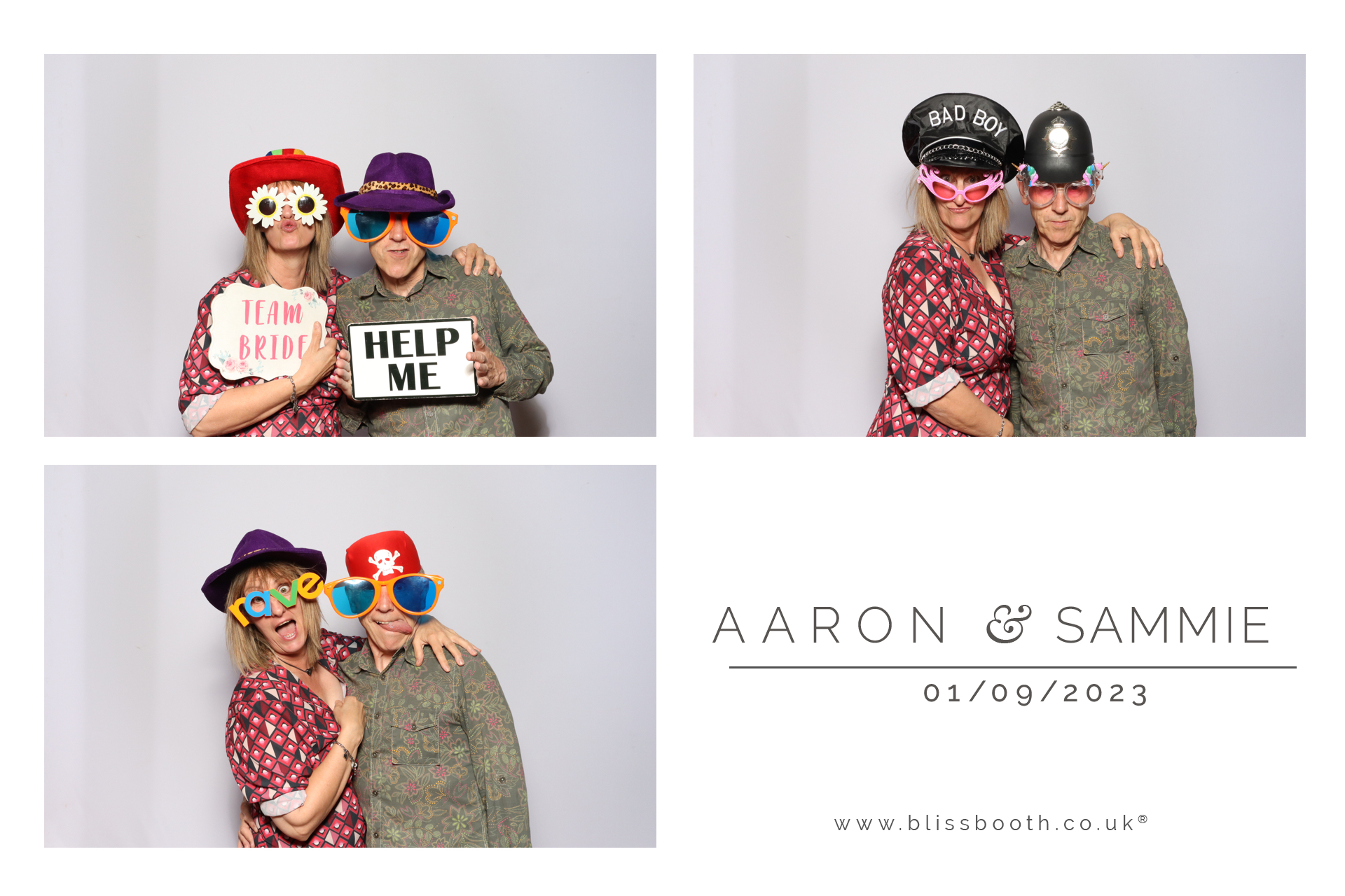 Aaron and Sammie | View more photos from the event at gallery.blissbooth.co.uk/u/BlissBooth/Aaron-and-Sammie