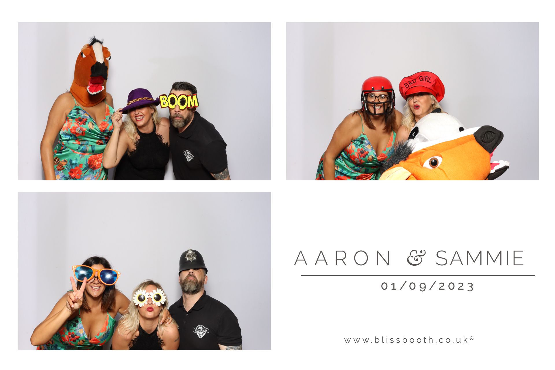 Aaron and Sammie | View more photos from the event at gallery.blissbooth.co.uk/u/BlissBooth/Aaron-and-Sammie