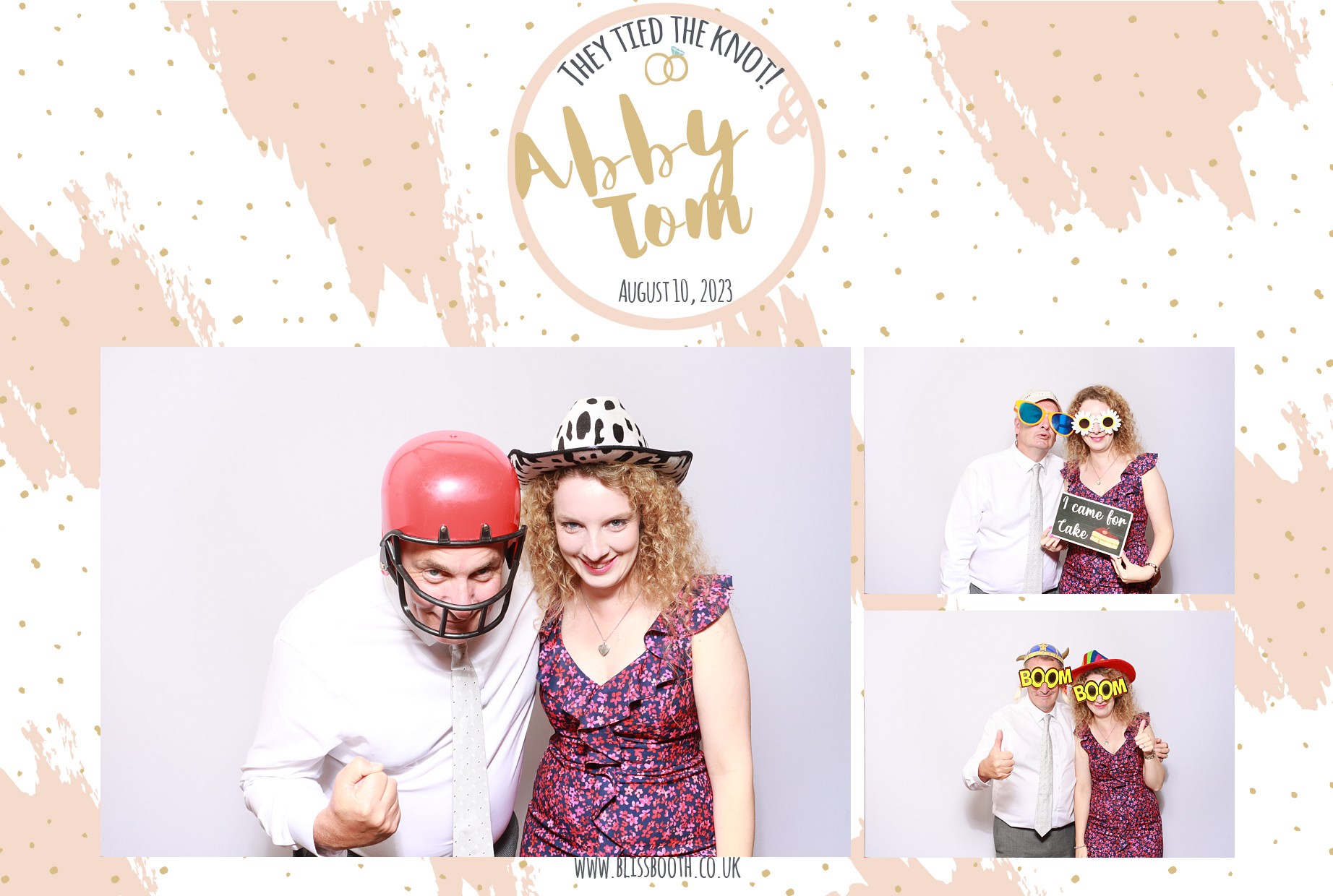 Abby and Tom | View more photos from the event at gallery.blissbooth.co.uk/u/BlissBooth/Abby-and-Tom