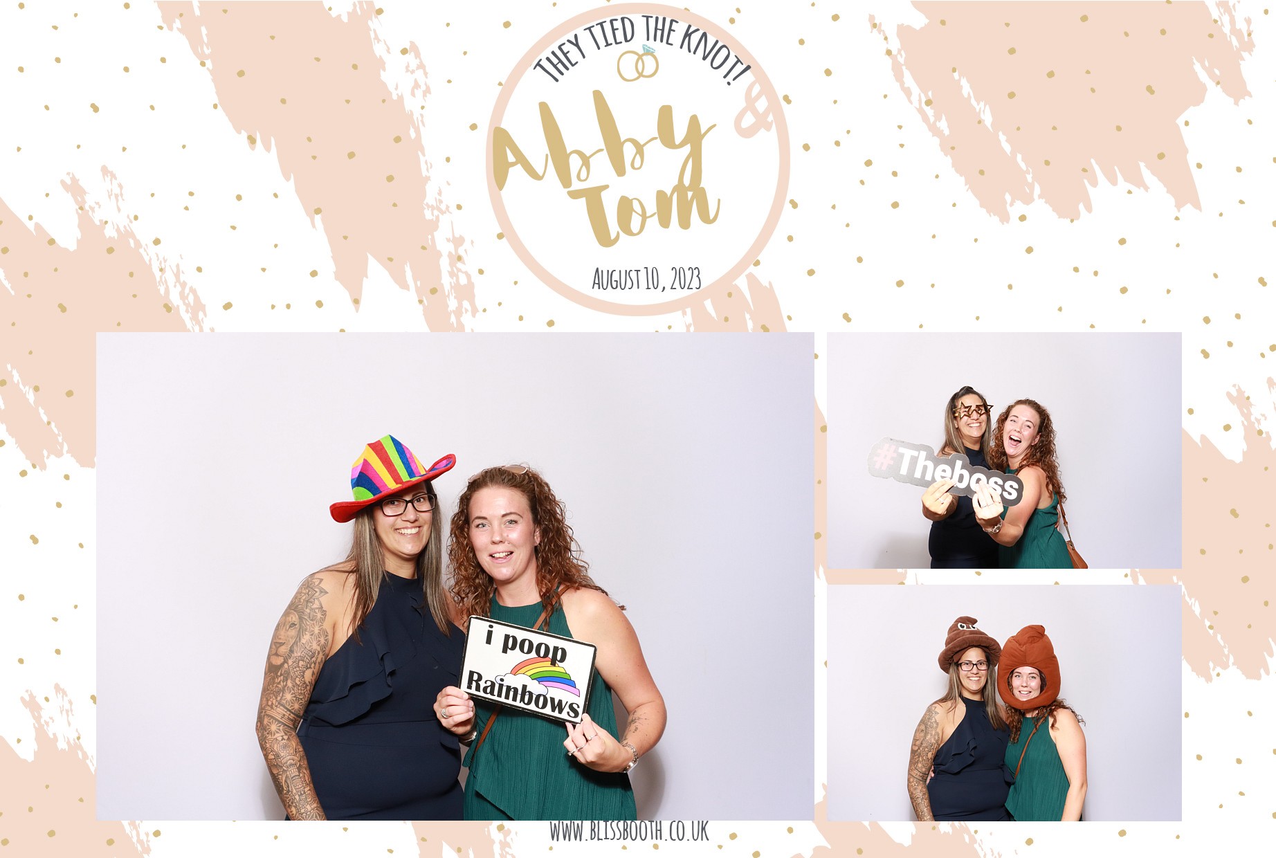 Abby and Tom | View more photos from the event at gallery.blissbooth.co.uk/u/BlissBooth/Abby-and-Tom