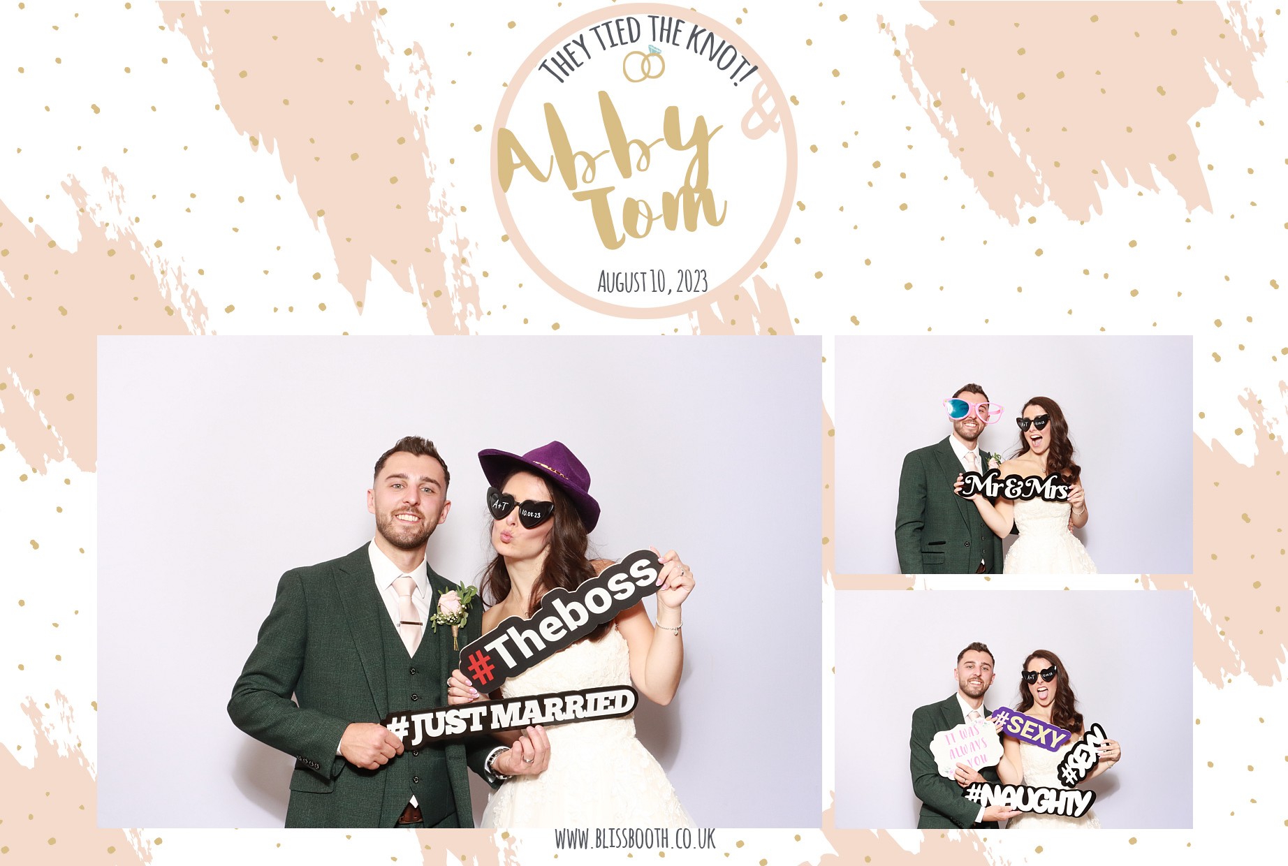 Abby and Tom | View more photos from the event at gallery.blissbooth.co.uk/u/BlissBooth/Abby-and-Tom