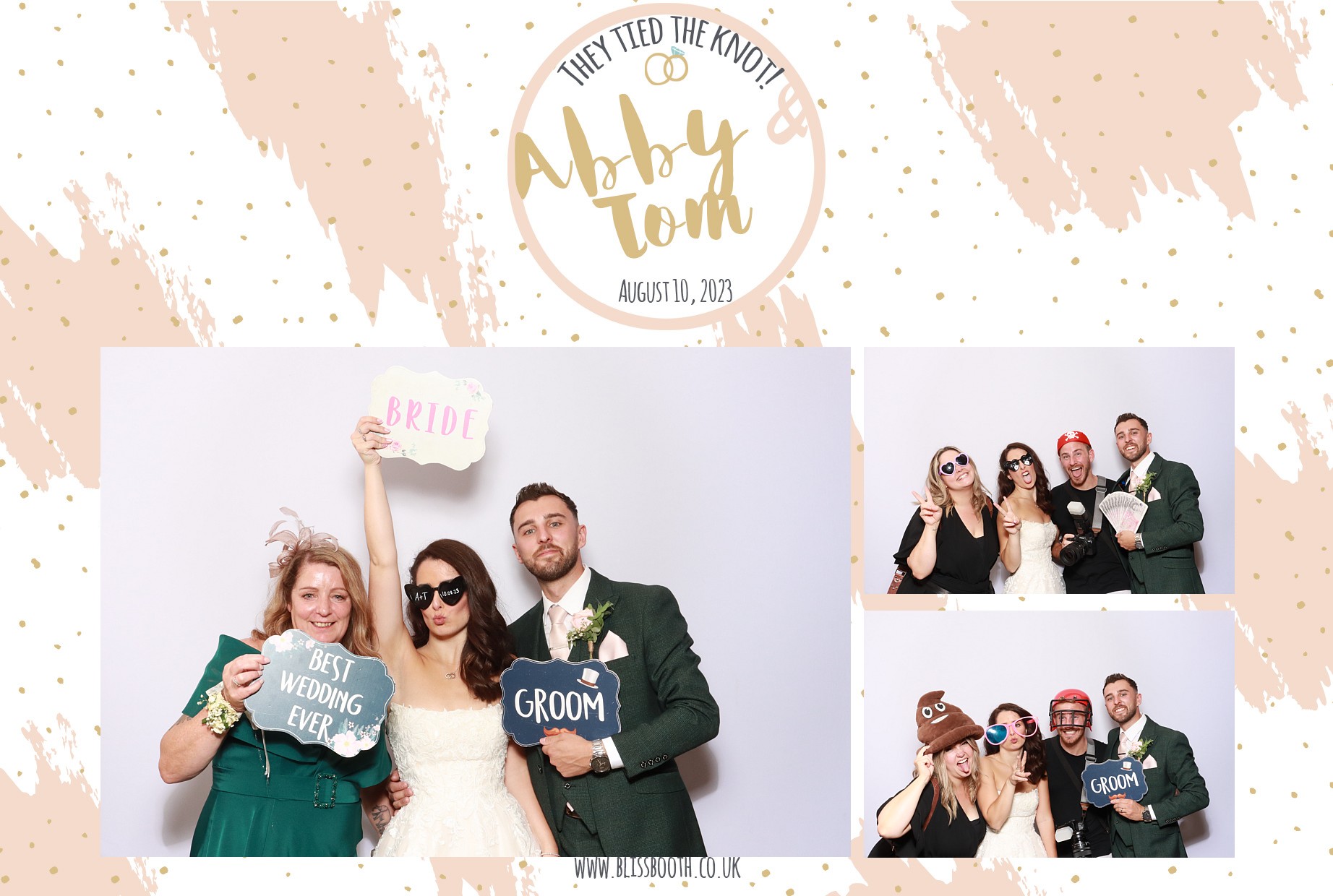 Abby and Tom | View more photos from the event at gallery.blissbooth.co.uk/u/BlissBooth/Abby-and-Tom