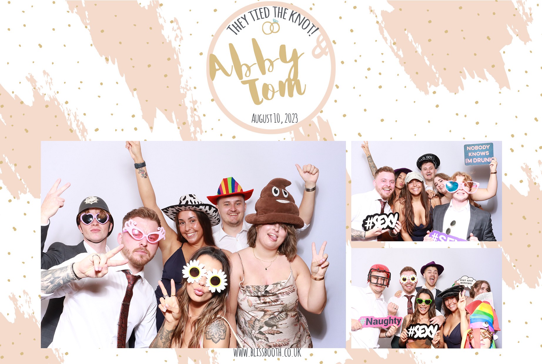 Abby and Tom | View more photos from the event at gallery.blissbooth.co.uk/u/BlissBooth/Abby-and-Tom