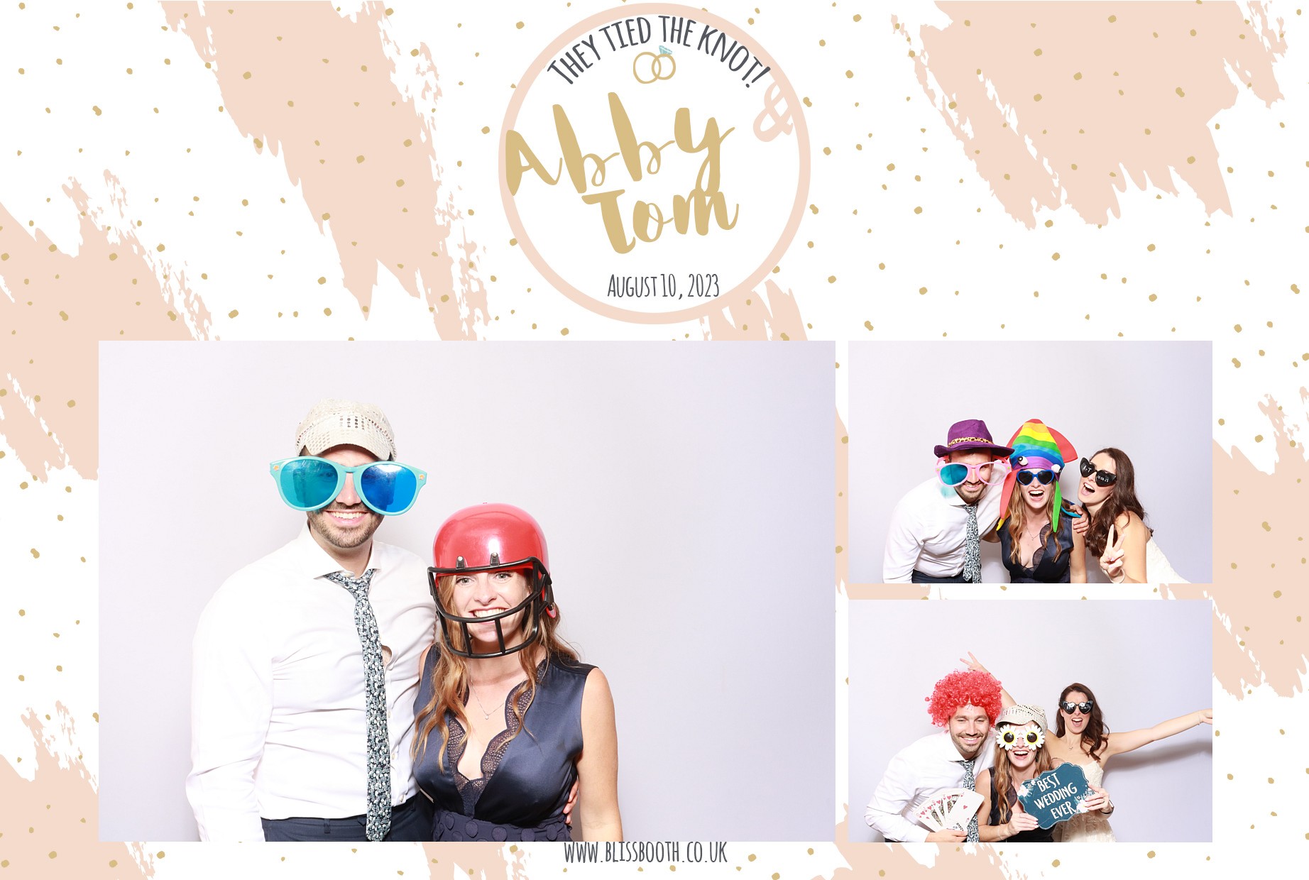 Abby and Tom | View more photos from the event at gallery.blissbooth.co.uk/u/BlissBooth/Abby-and-Tom