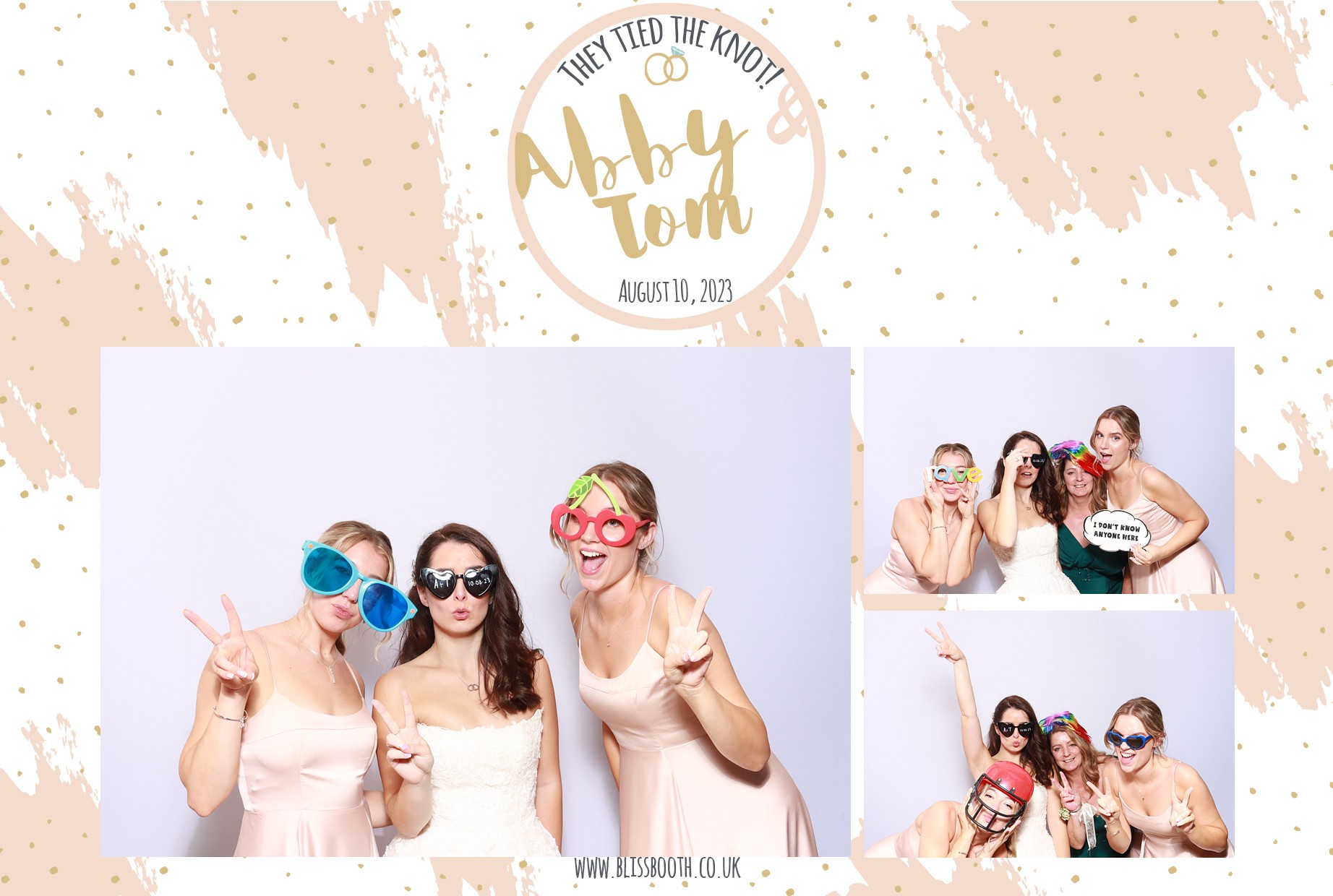 Abby and Tom | View more photos from the event at gallery.blissbooth.co.uk/u/BlissBooth/Abby-and-Tom