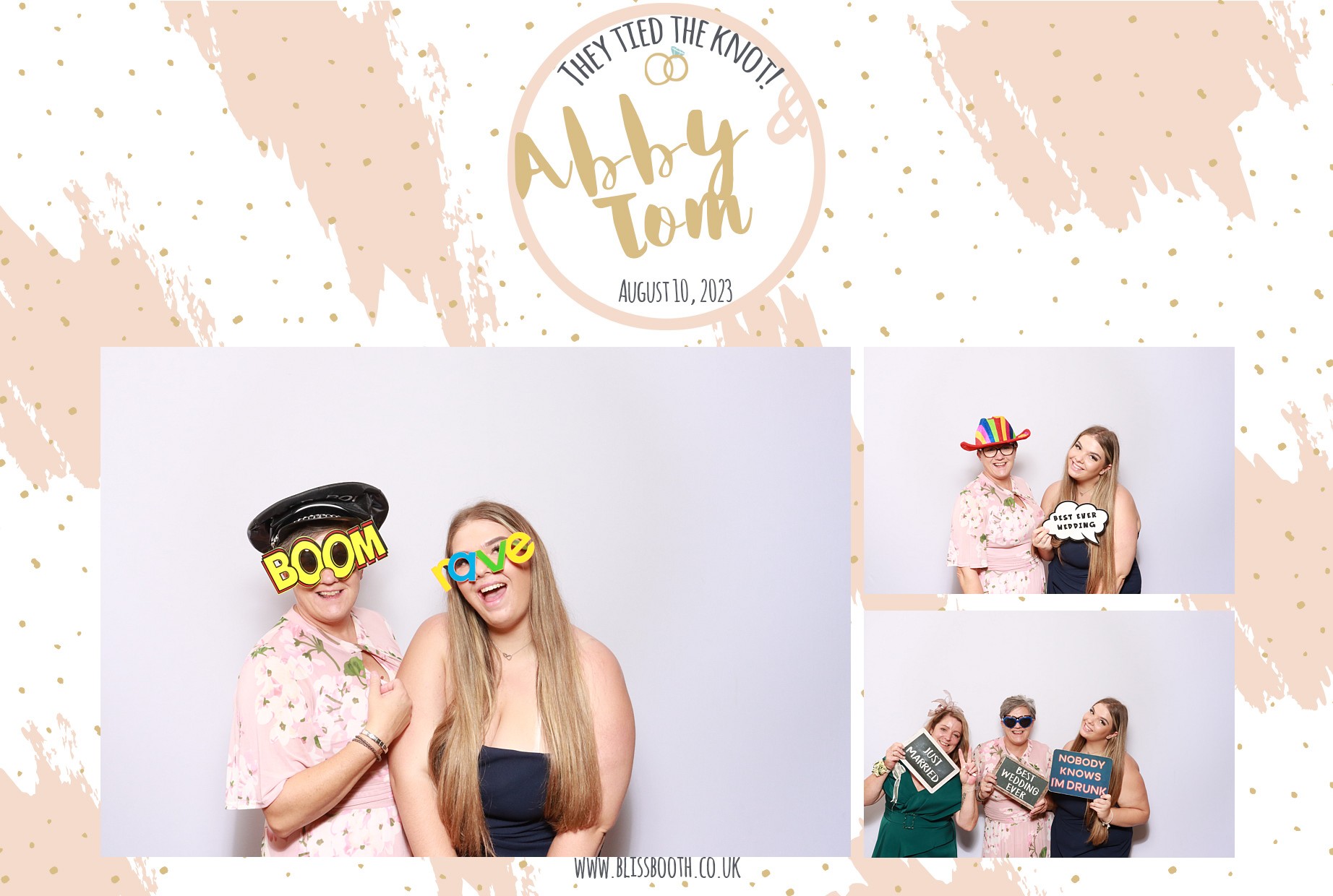 Abby and Tom | View more photos from the event at gallery.blissbooth.co.uk/u/BlissBooth/Abby-and-Tom