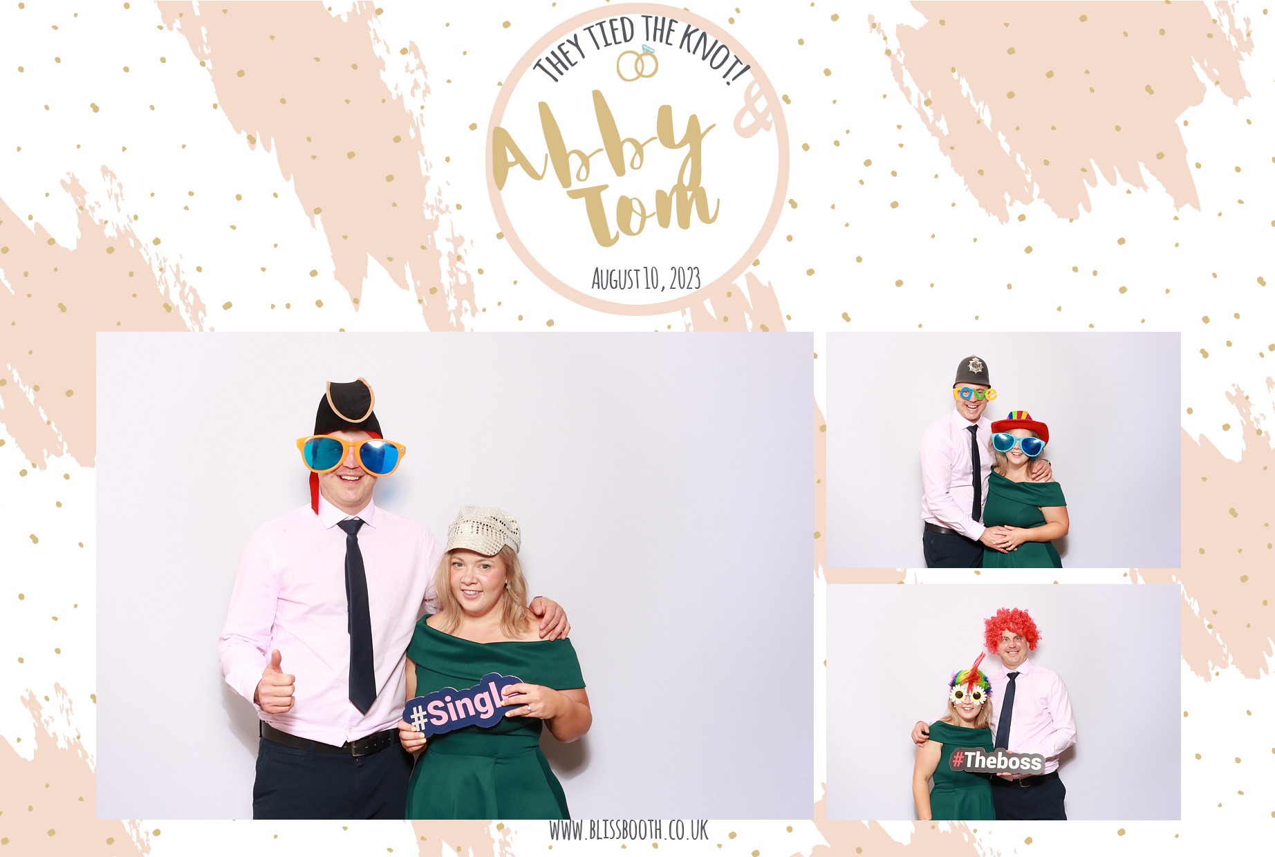 Abby and Tom | View more photos from the event at gallery.blissbooth.co.uk/u/BlissBooth/Abby-and-Tom