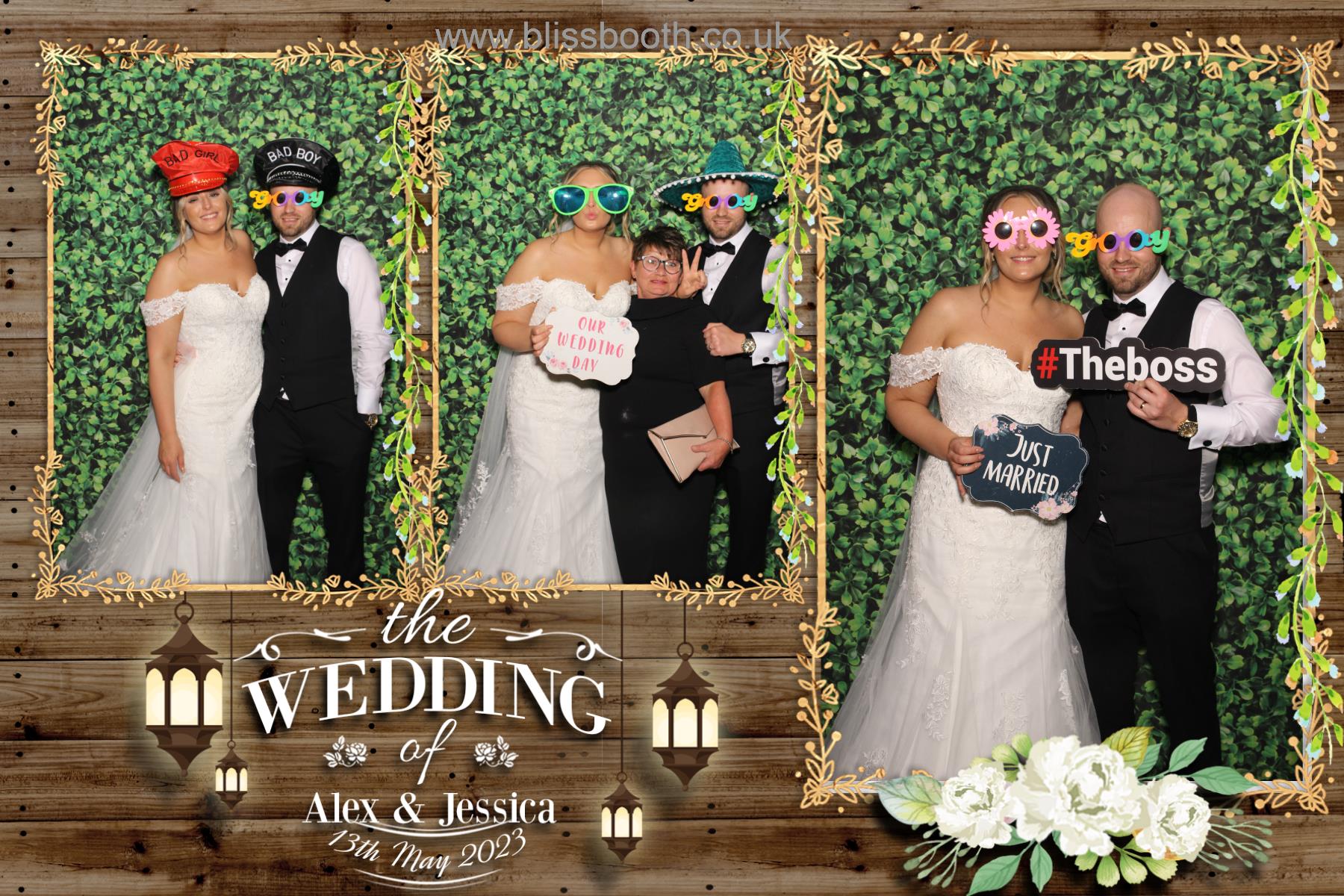 Alex & Jessica | View more photos from the event at gallery.blissbooth.co.uk/u/BlissBooth/Alex-Jessica