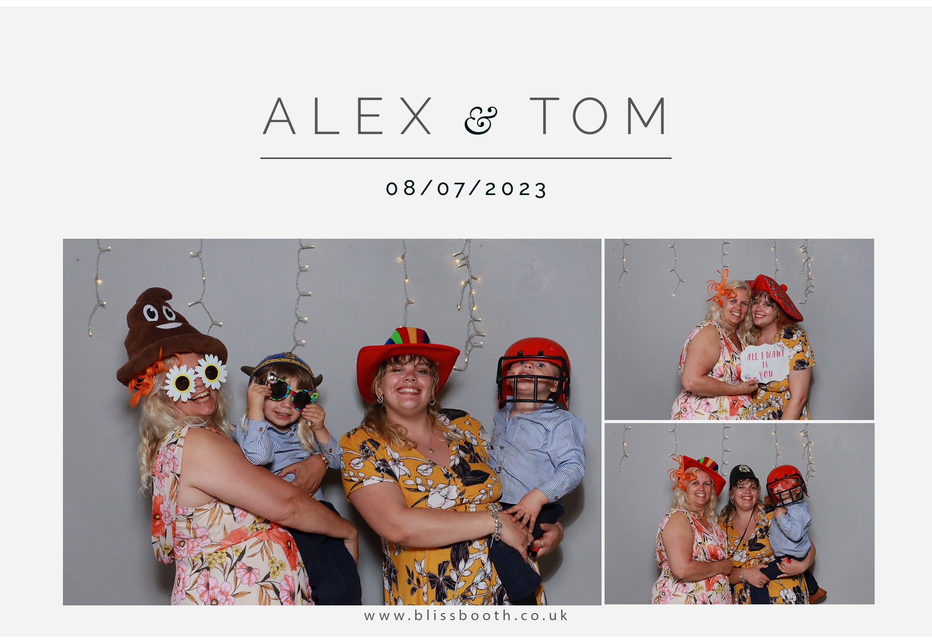 Alex and Tom | View more photos from the event at gallery.blissbooth.co.uk/u/BlissBooth/Alex-and-Tom