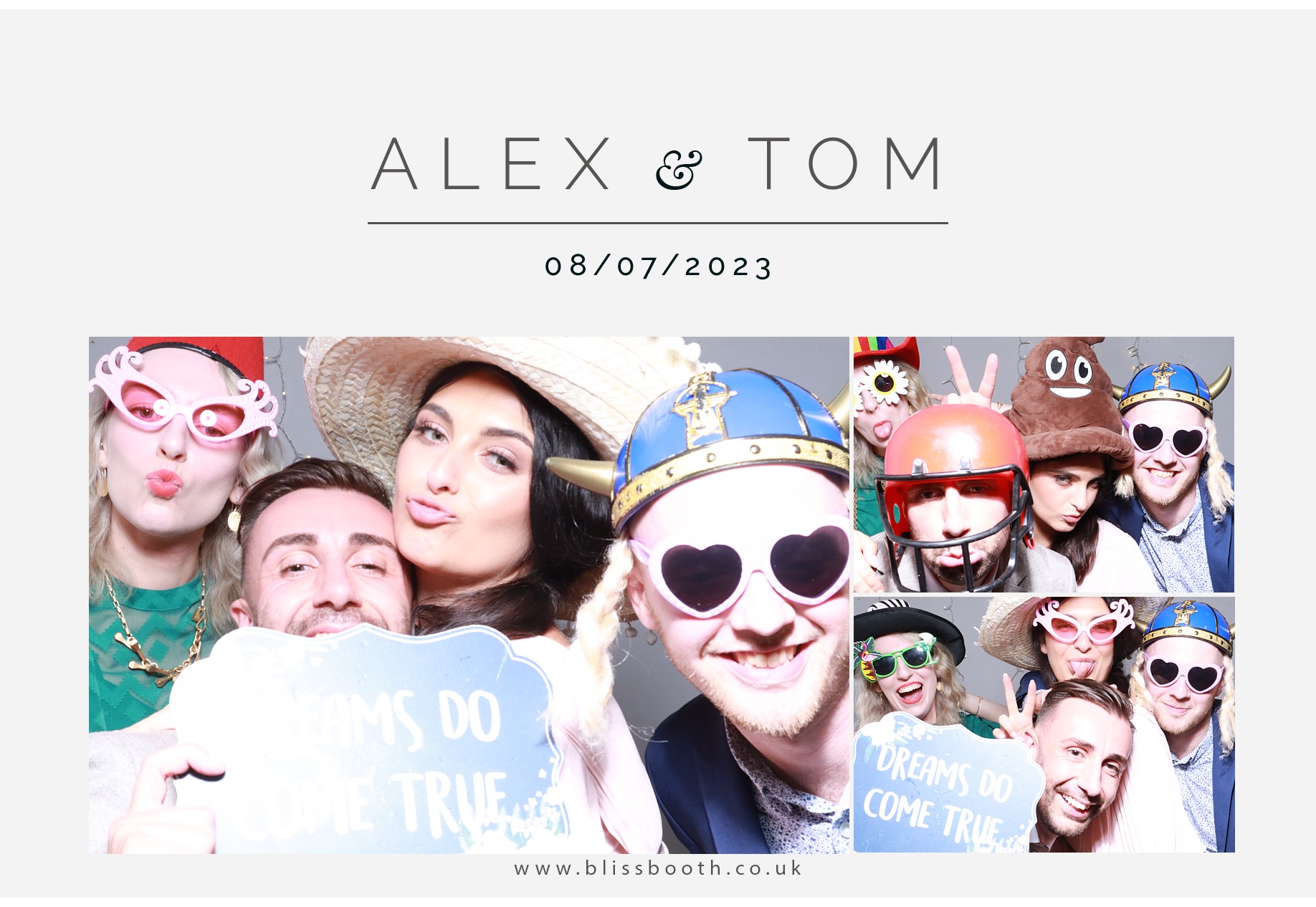 Alex and Tom | View more photos from the event at gallery.blissbooth.co.uk/u/BlissBooth/Alex-and-Tom