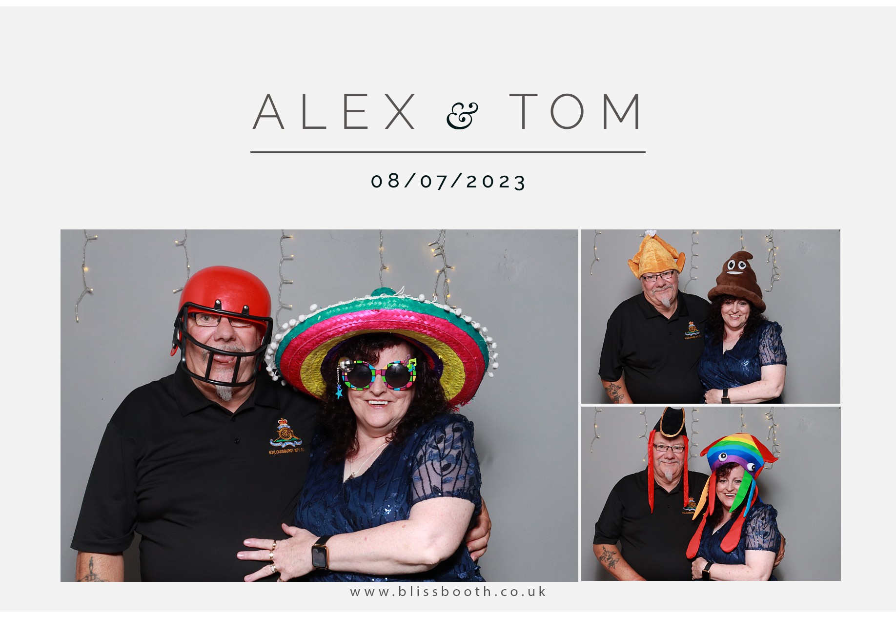 Alex and Tom | View more photos from the event at gallery.blissbooth.co.uk/u/BlissBooth/Alex-and-Tom
