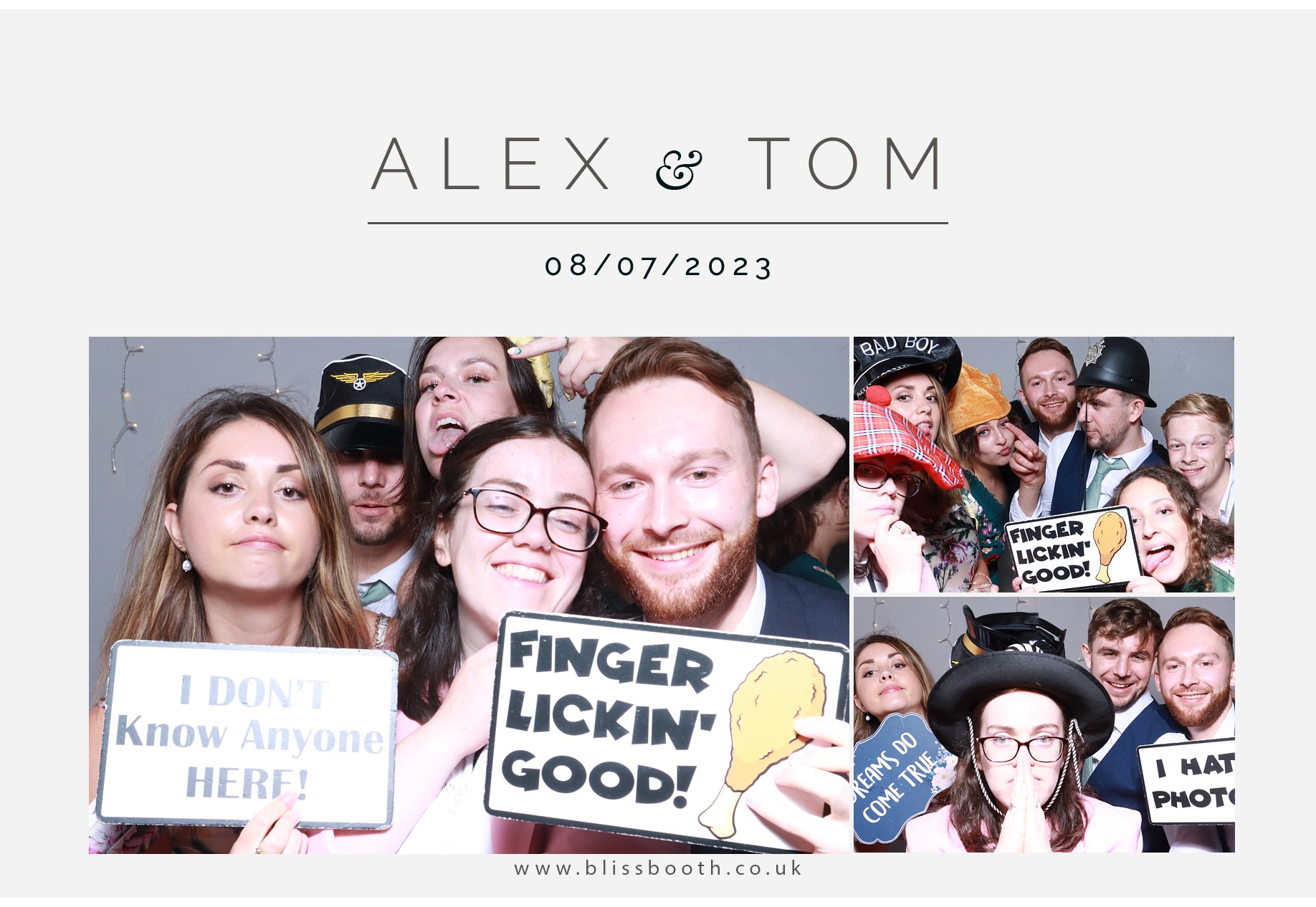 Alex and Tom | View more photos from the event at gallery.blissbooth.co.uk/u/BlissBooth/Alex-and-Tom