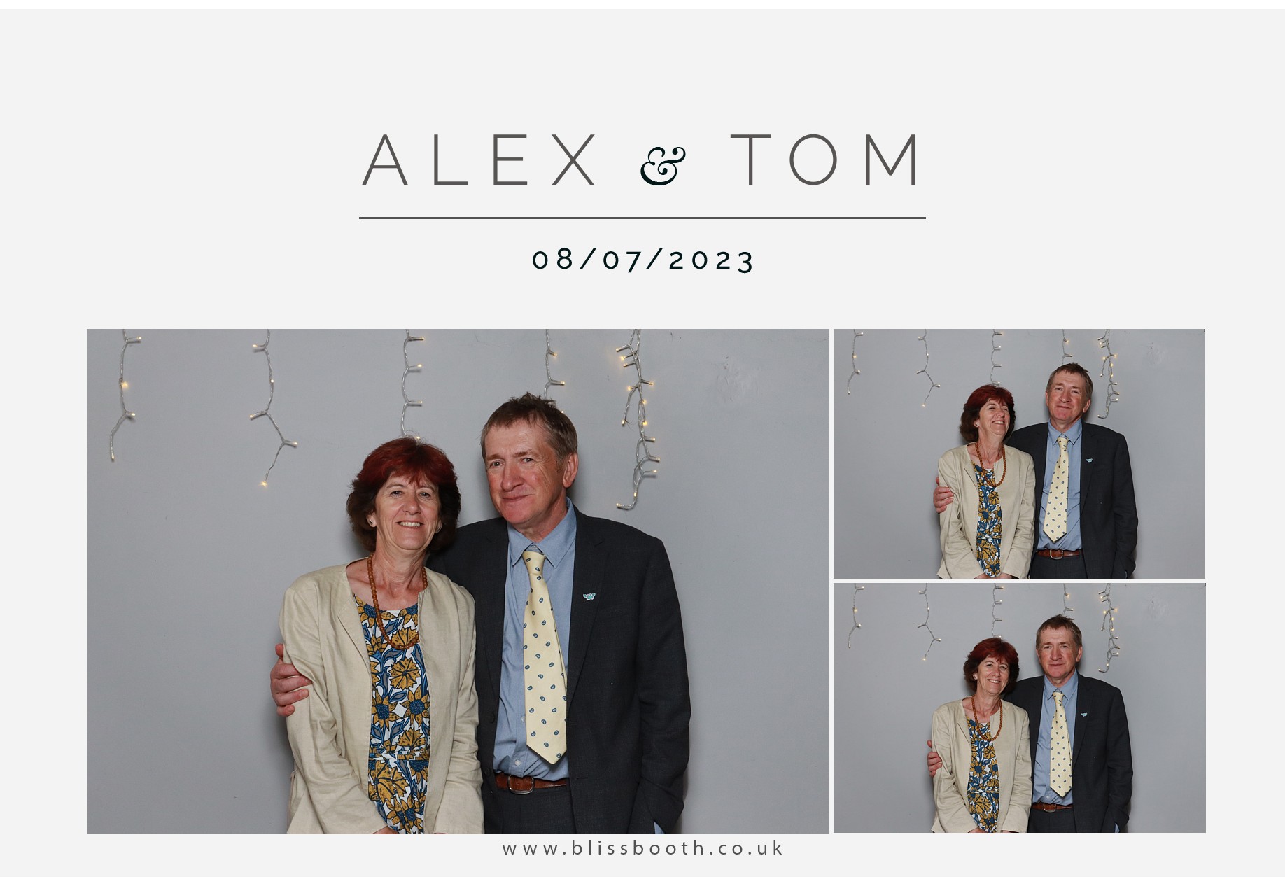 Alex and Tom | View more photos from the event at gallery.blissbooth.co.uk/u/BlissBooth/Alex-and-Tom