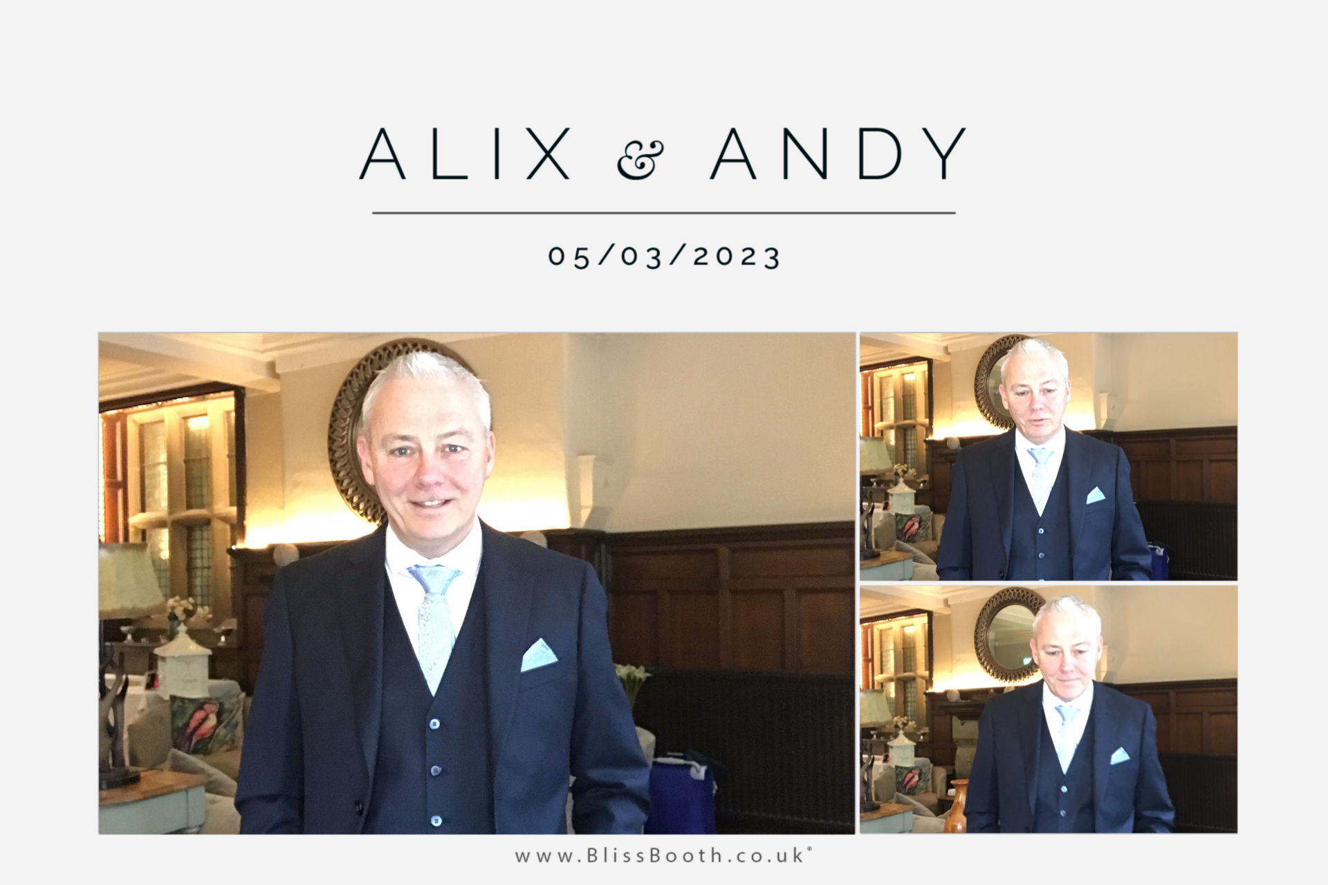 Alix and Andy | View more photos from the event at gallery.blissbooth.co.uk/u/BlissBooth/Alix-and-Andy