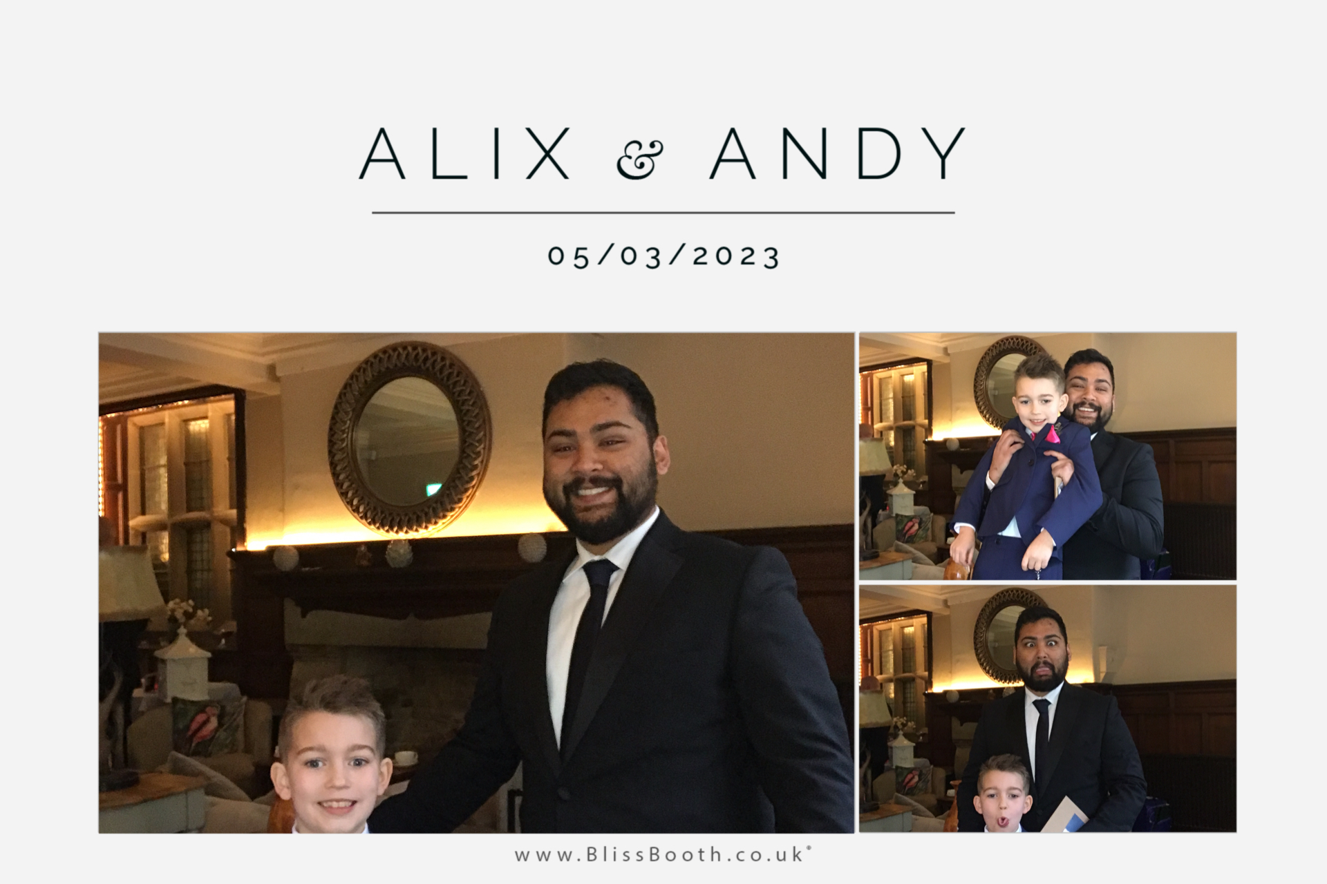 Alix and Andy | View more photos from the event at gallery.blissbooth.co.uk/u/BlissBooth/Alix-and-Andy