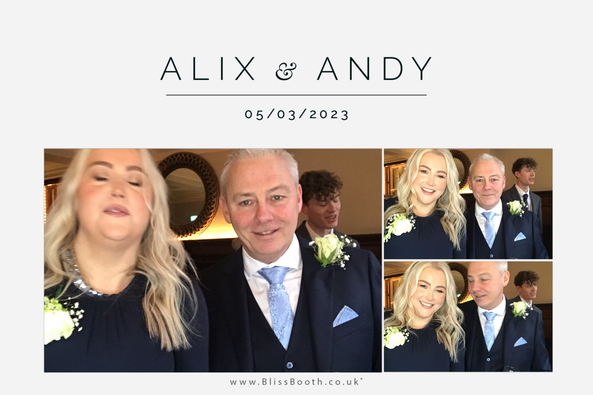 Alix and Andy | View more photos from the event at gallery.blissbooth.co.uk/u/BlissBooth/Alix-and-Andy