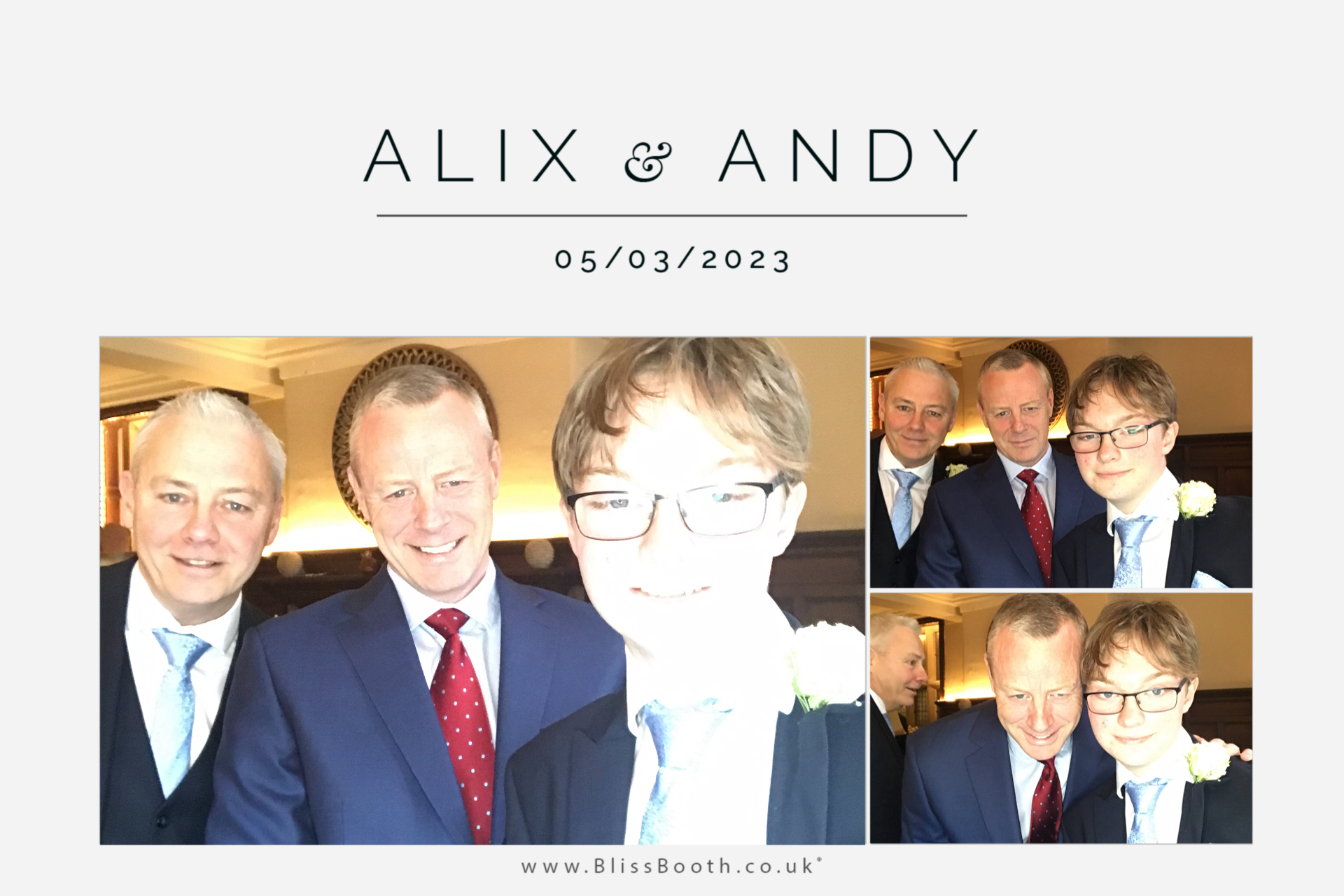 Alix and Andy | View more photos from the event at gallery.blissbooth.co.uk/u/BlissBooth/Alix-and-Andy