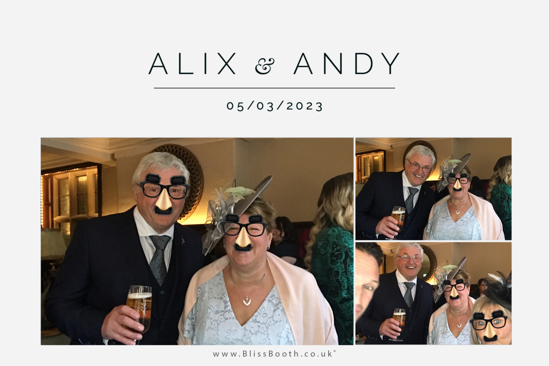 Alix and Andy | View more photos from the event at gallery.blissbooth.co.uk/u/BlissBooth/Alix-and-Andy