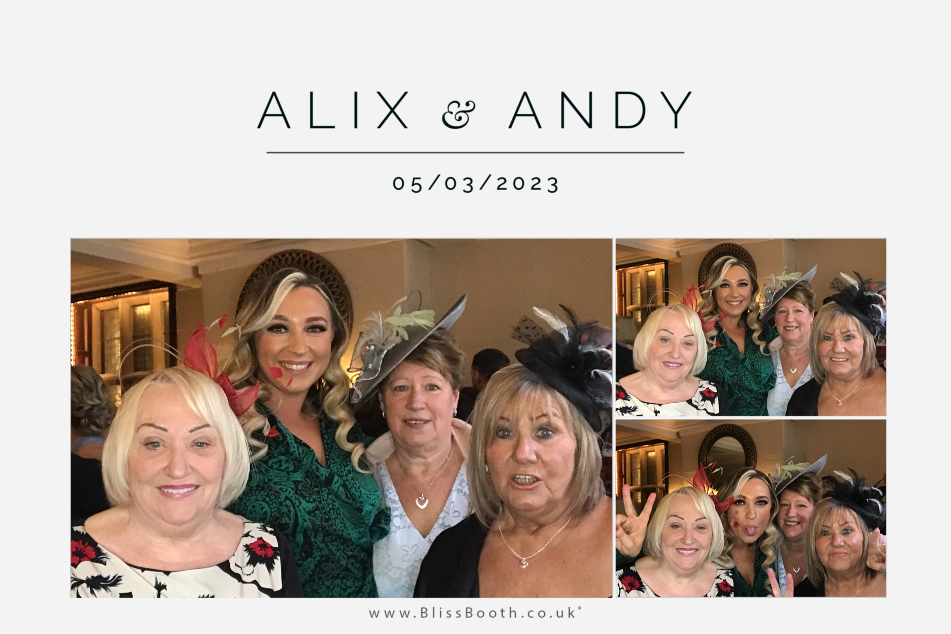 Alix and Andy | View more photos from the event at gallery.blissbooth.co.uk/u/BlissBooth/Alix-and-Andy