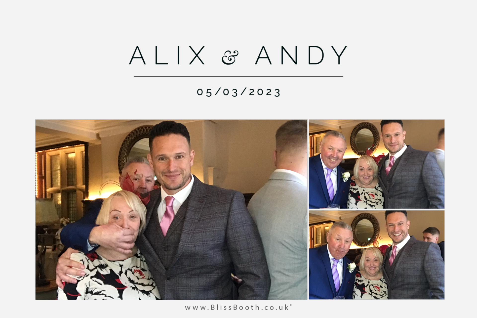 Alix and Andy | View more photos from the event at gallery.blissbooth.co.uk/u/BlissBooth/Alix-and-Andy
