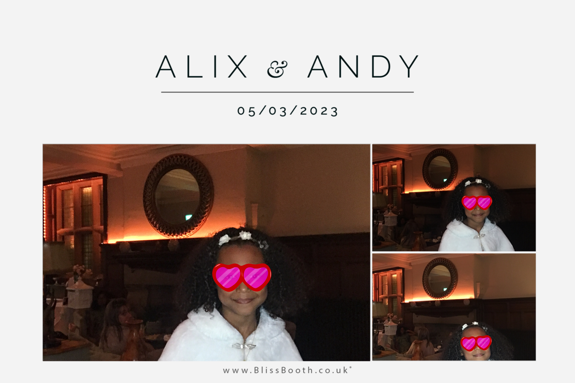 Alix and Andy | View more photos from the event at gallery.blissbooth.co.uk/u/BlissBooth/Alix-and-Andy