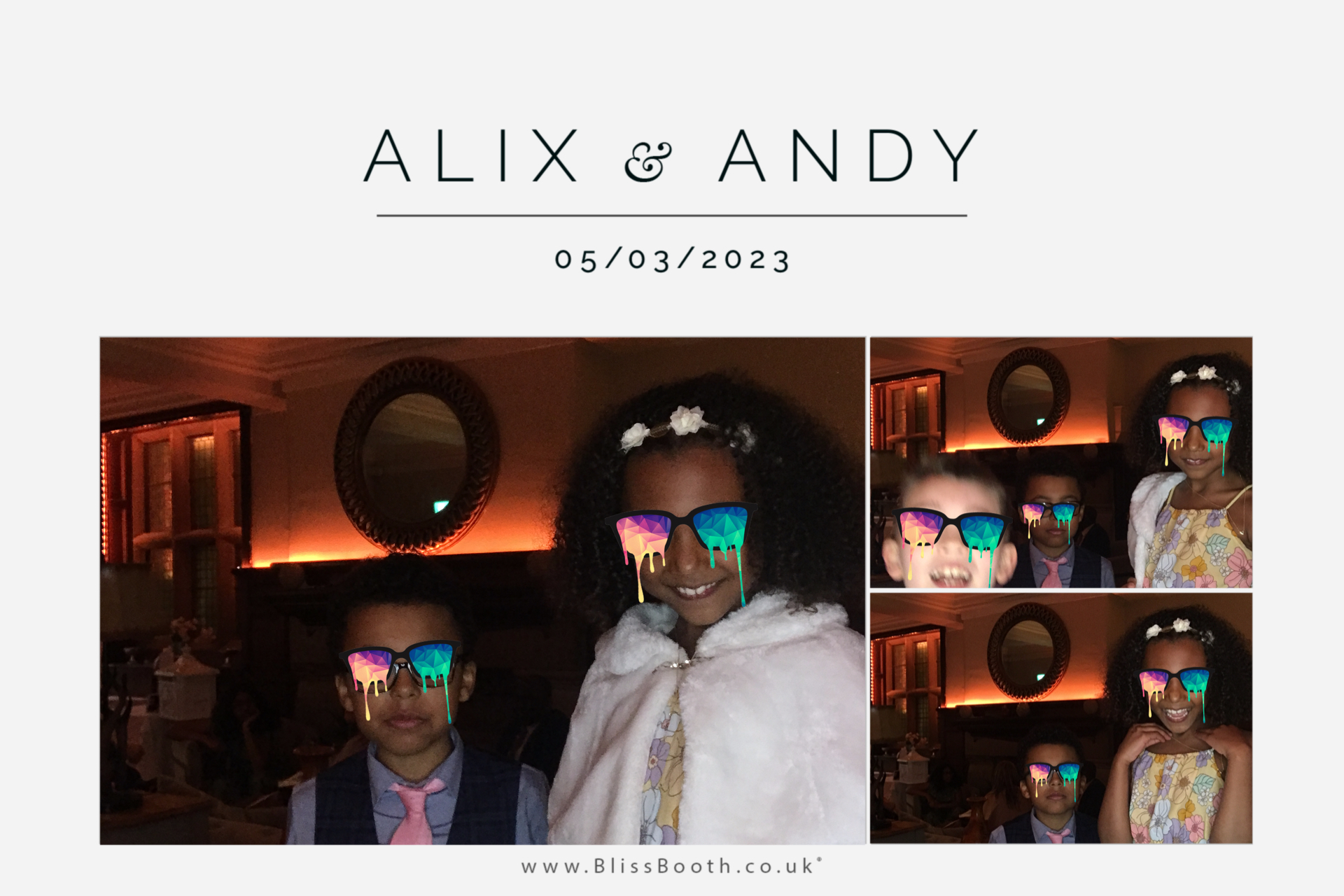 Alix and Andy | View more photos from the event at gallery.blissbooth.co.uk/u/BlissBooth/Alix-and-Andy