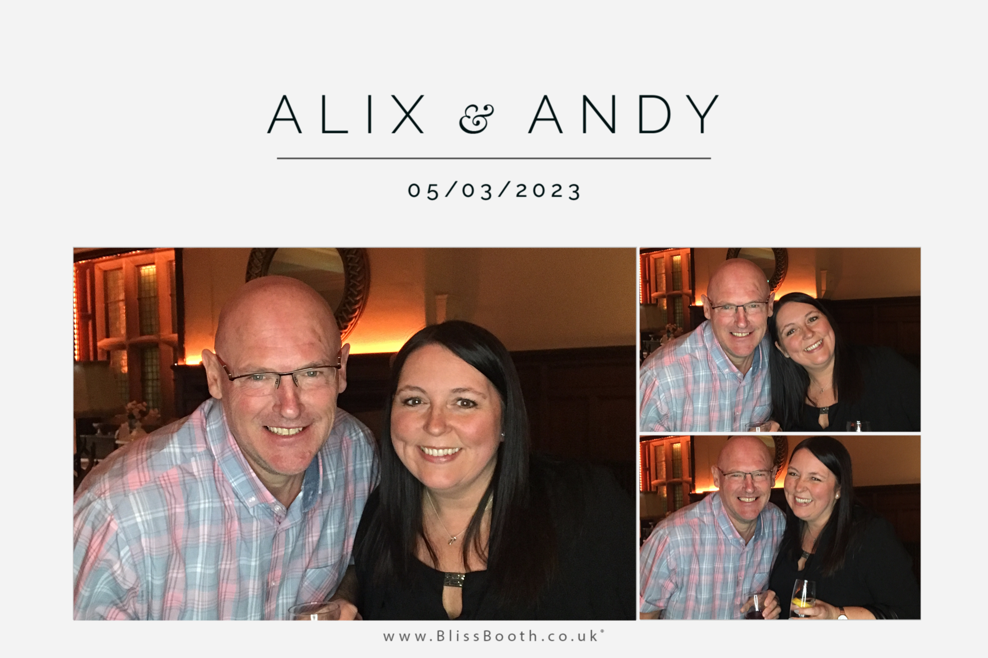Alix and Andy | View more photos from the event at gallery.blissbooth.co.uk/u/BlissBooth/Alix-and-Andy