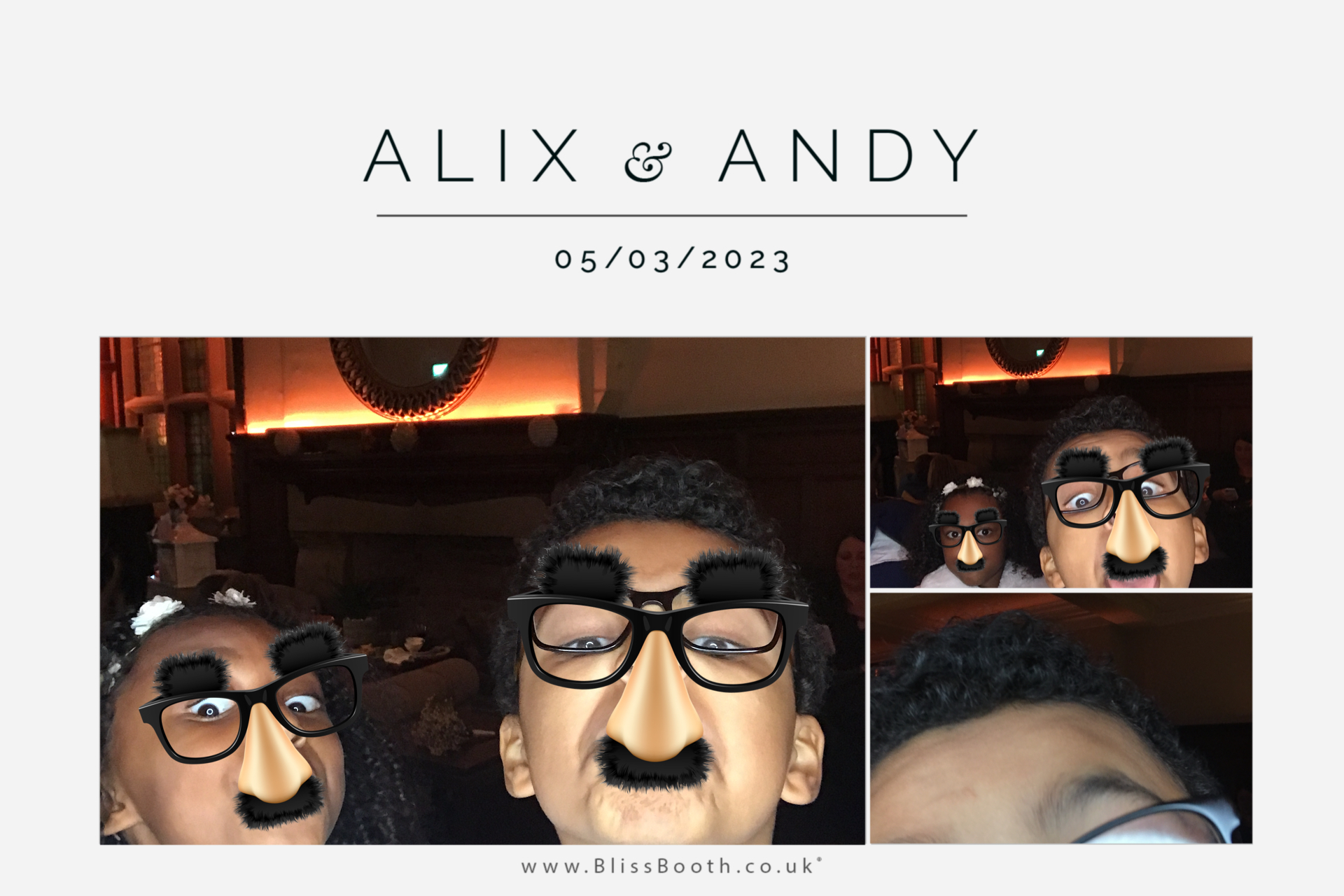 Alix and Andy | View more photos from the event at gallery.blissbooth.co.uk/u/BlissBooth/Alix-and-Andy
