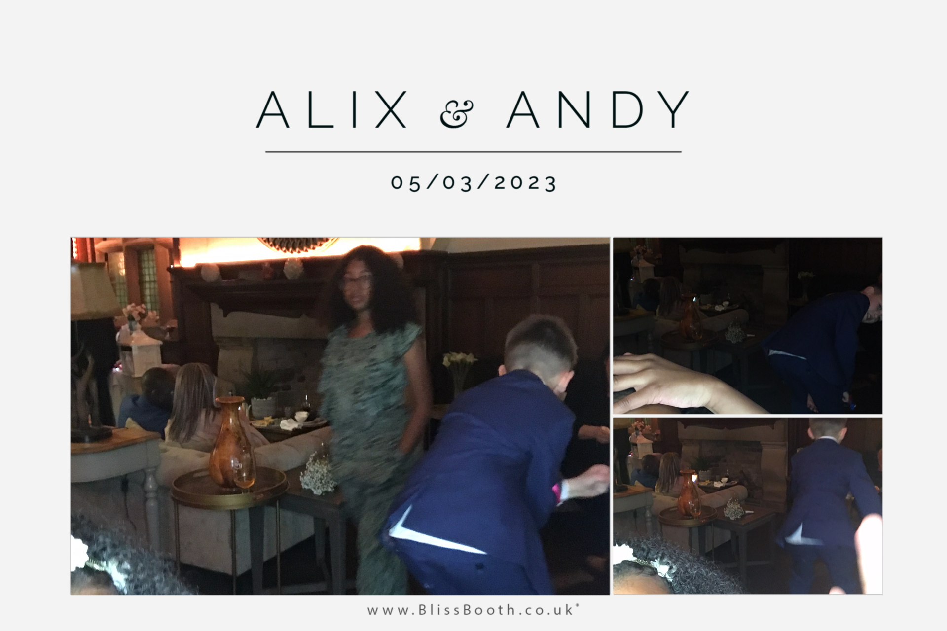 Alix and Andy | View more photos from the event at gallery.blissbooth.co.uk/u/BlissBooth/Alix-and-Andy