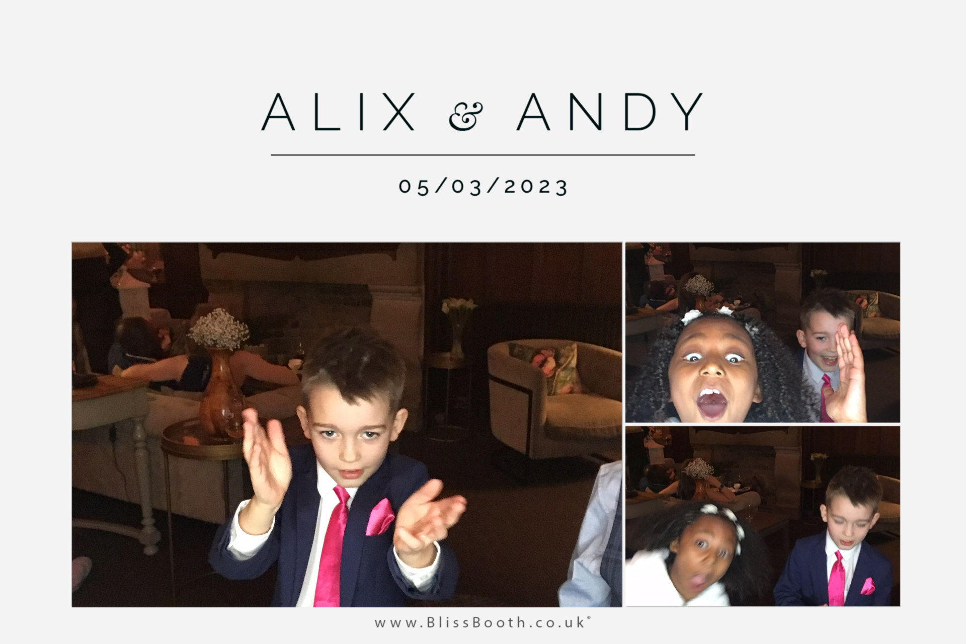 Alix and Andy | View more photos from the event at gallery.blissbooth.co.uk/u/BlissBooth/Alix-and-Andy