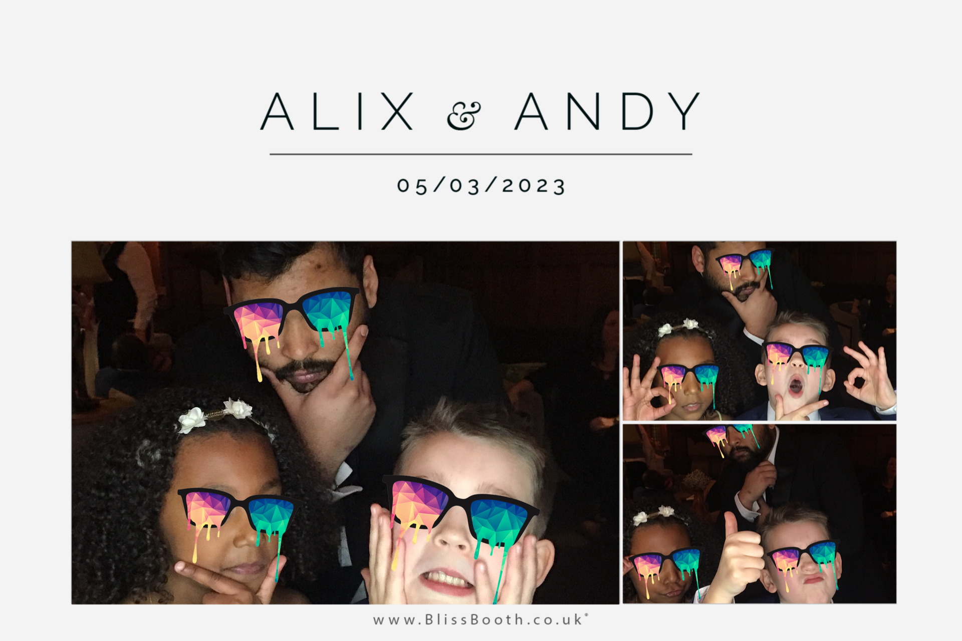 Alix and Andy | View more photos from the event at gallery.blissbooth.co.uk/u/BlissBooth/Alix-and-Andy