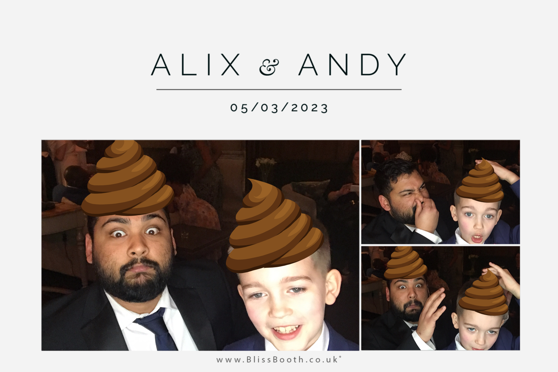 Alix and Andy | View more photos from the event at gallery.blissbooth.co.uk/u/BlissBooth/Alix-and-Andy