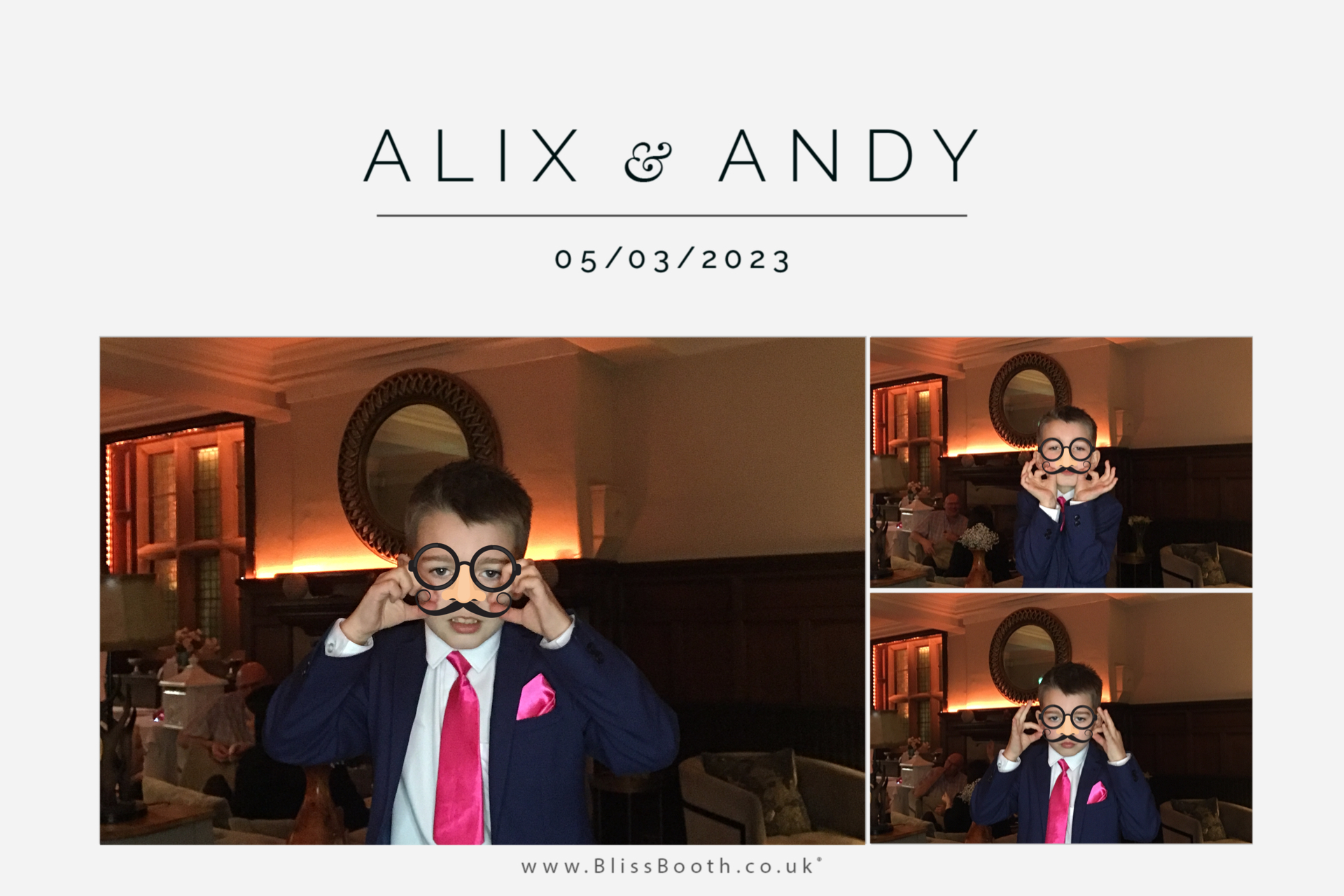 Alix and Andy | View more photos from the event at gallery.blissbooth.co.uk/u/BlissBooth/Alix-and-Andy