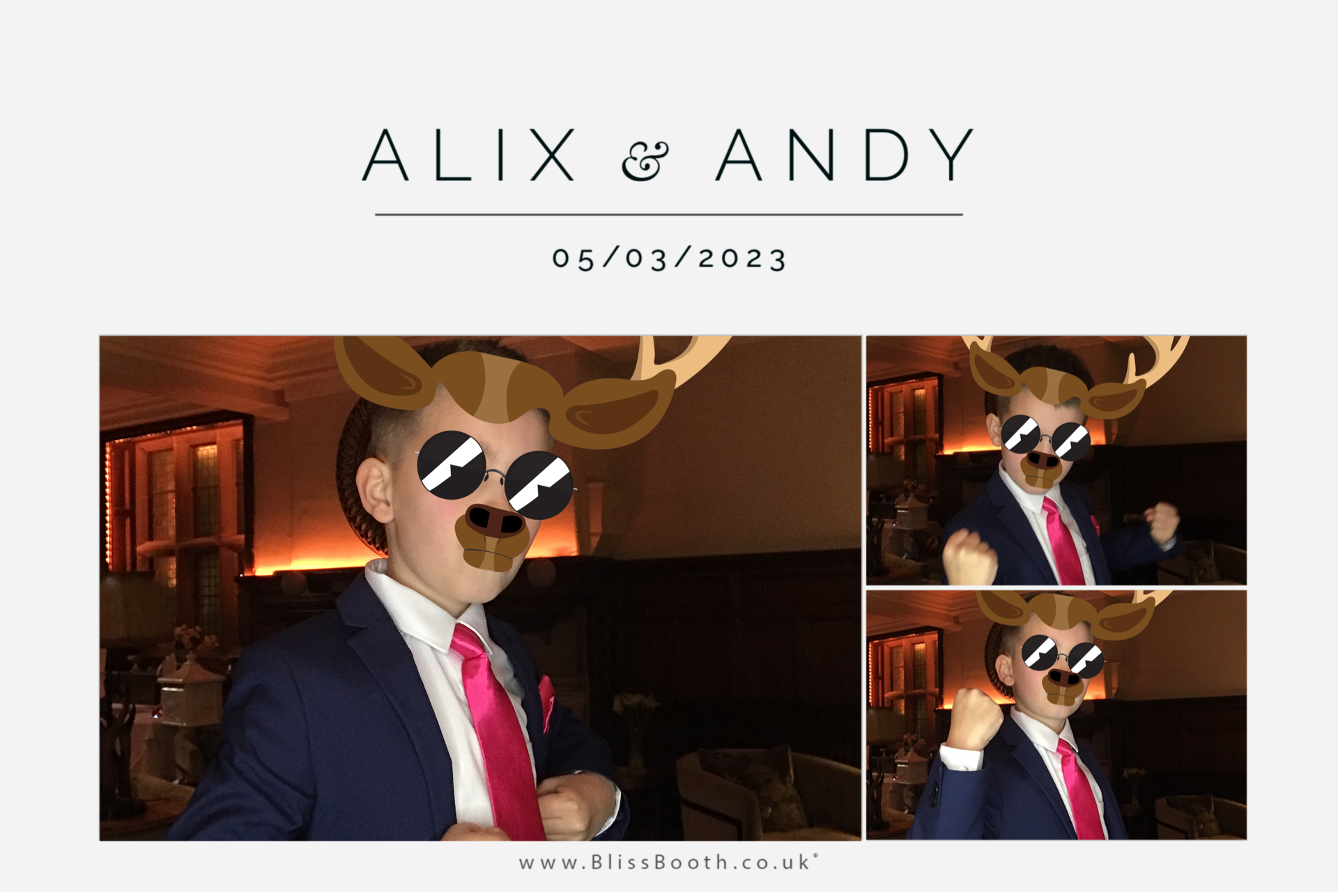 Alix and Andy | View more photos from the event at gallery.blissbooth.co.uk/u/BlissBooth/Alix-and-Andy