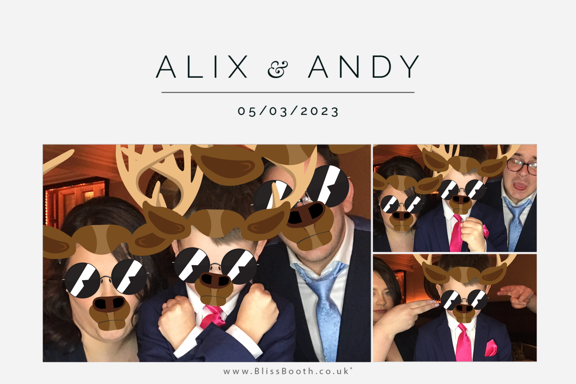 Alix and Andy | View more photos from the event at gallery.blissbooth.co.uk/u/BlissBooth/Alix-and-Andy