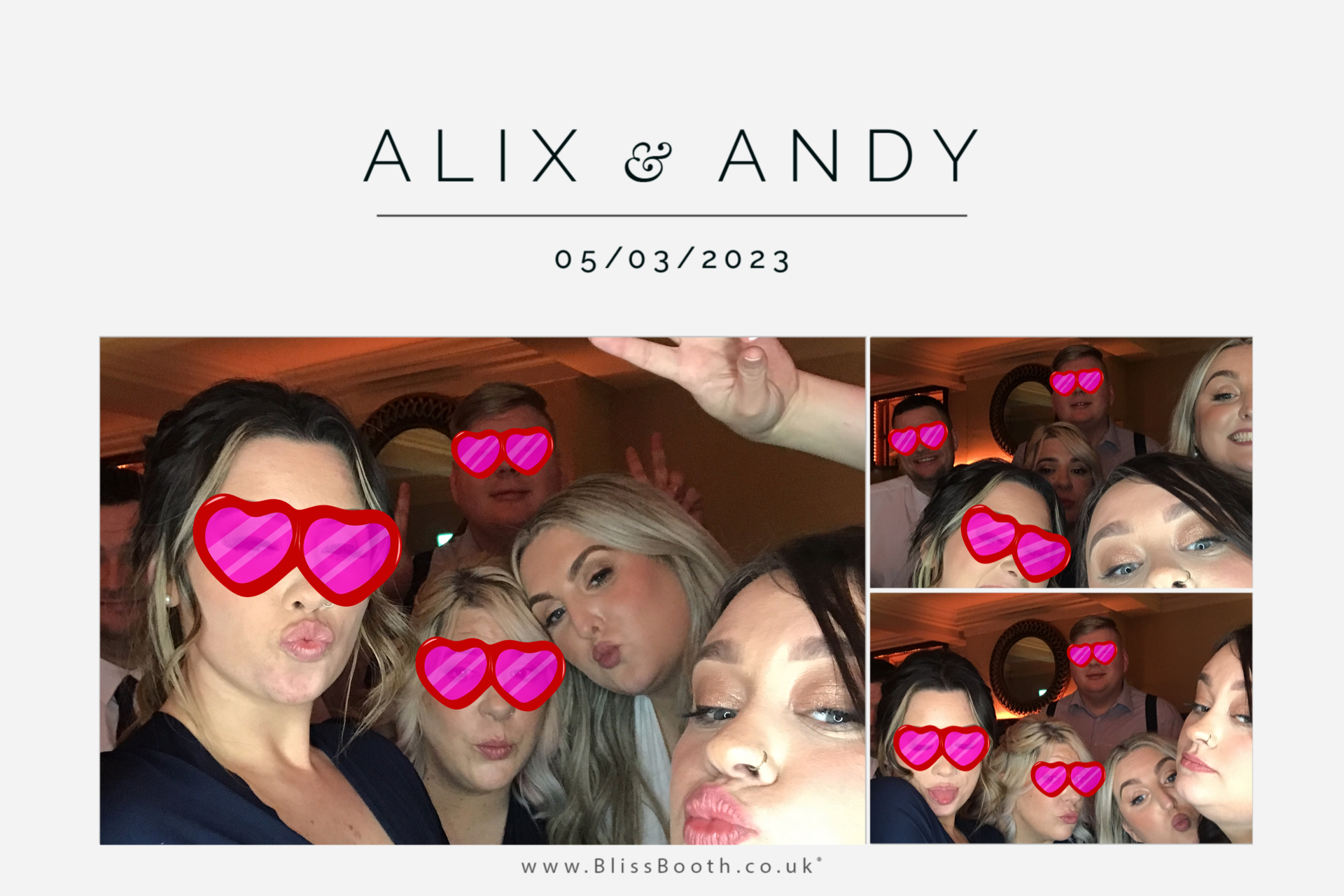 Alix and Andy | View more photos from the event at gallery.blissbooth.co.uk/u/BlissBooth/Alix-and-Andy