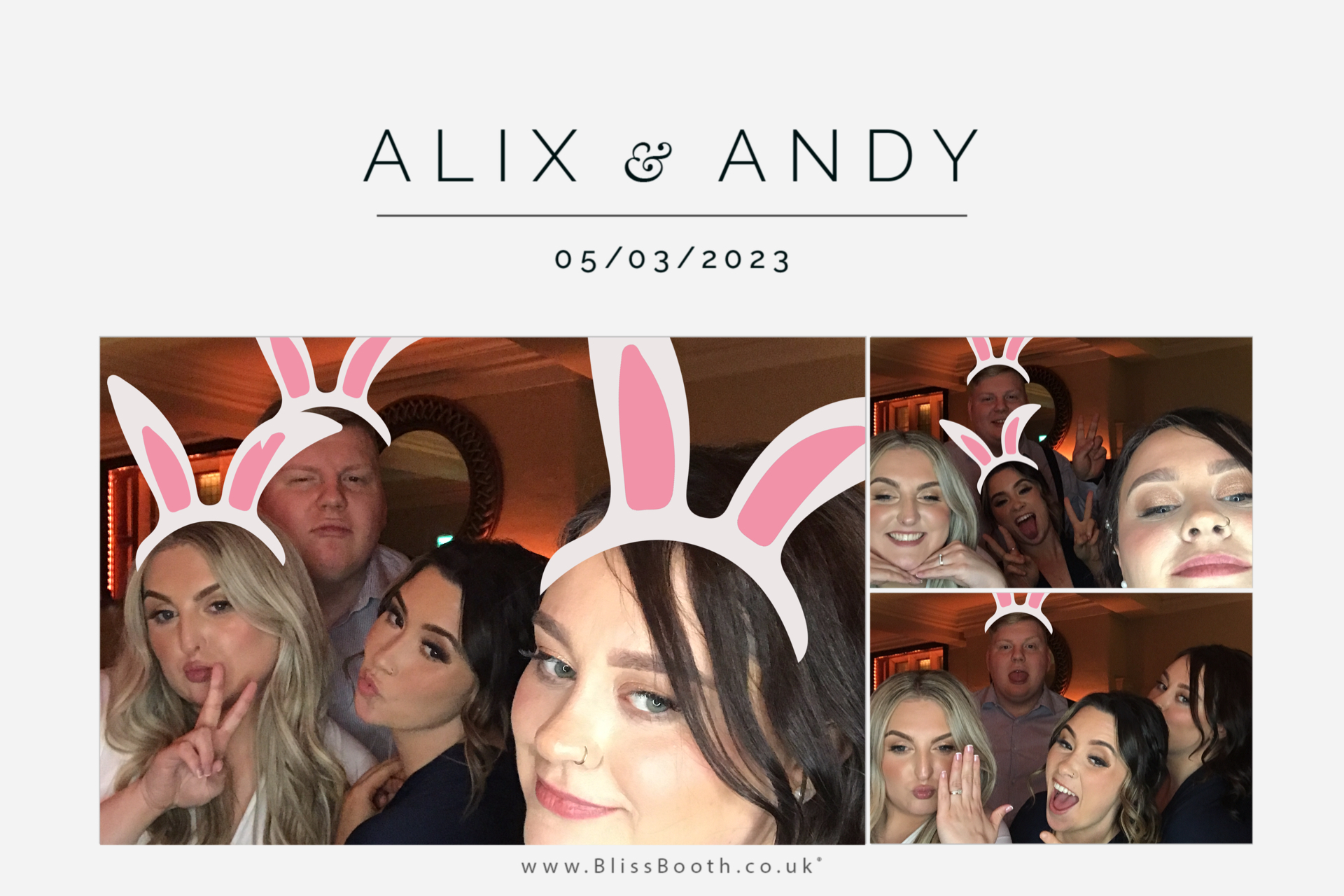 Alix and Andy | View more photos from the event at gallery.blissbooth.co.uk/u/BlissBooth/Alix-and-Andy