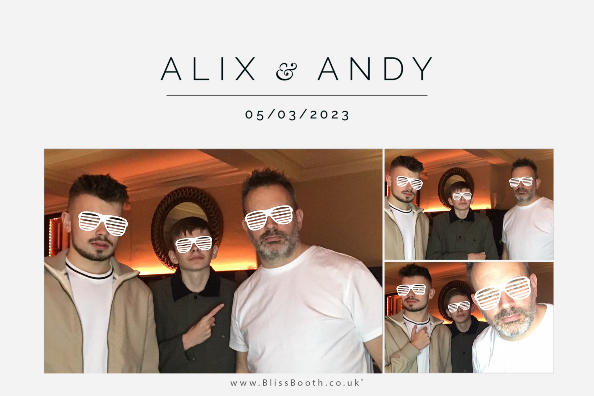 Alix and Andy | View more photos from the event at gallery.blissbooth.co.uk/u/BlissBooth/Alix-and-Andy