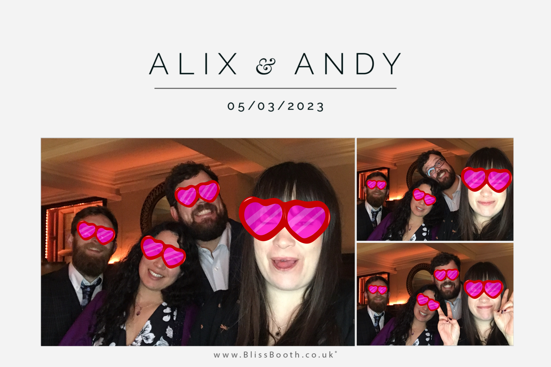Alix and Andy | View more photos from the event at gallery.blissbooth.co.uk/u/BlissBooth/Alix-and-Andy
