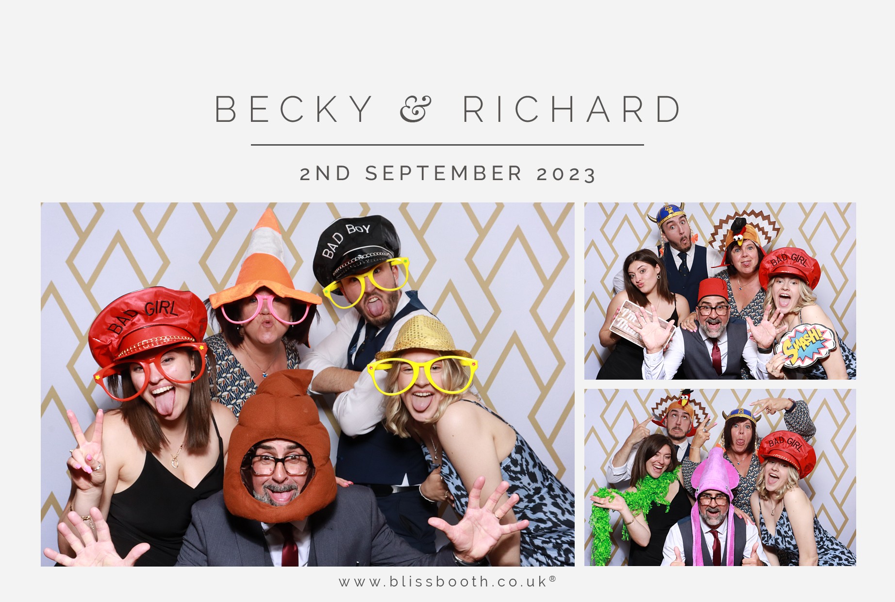 Becky and Richard | View more photos from the event at gallery.blissbooth.co.uk/u/BlissBooth/Becky-and-Richard