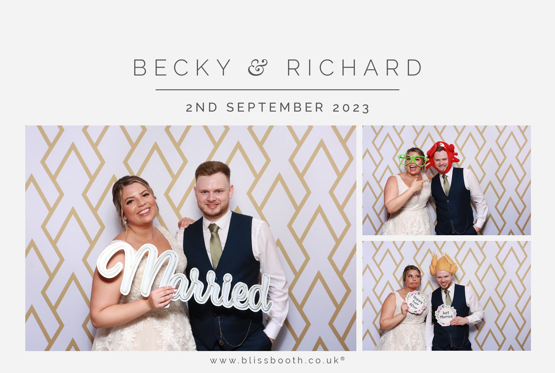 Becky and Richard | View more photos from the event at gallery.blissbooth.co.uk/u/BlissBooth/Becky-and-Richard