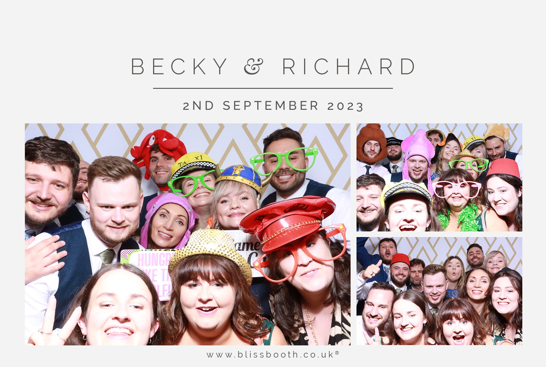 Becky and Richard | View more photos from the event at gallery.blissbooth.co.uk/u/BlissBooth/Becky-and-Richard